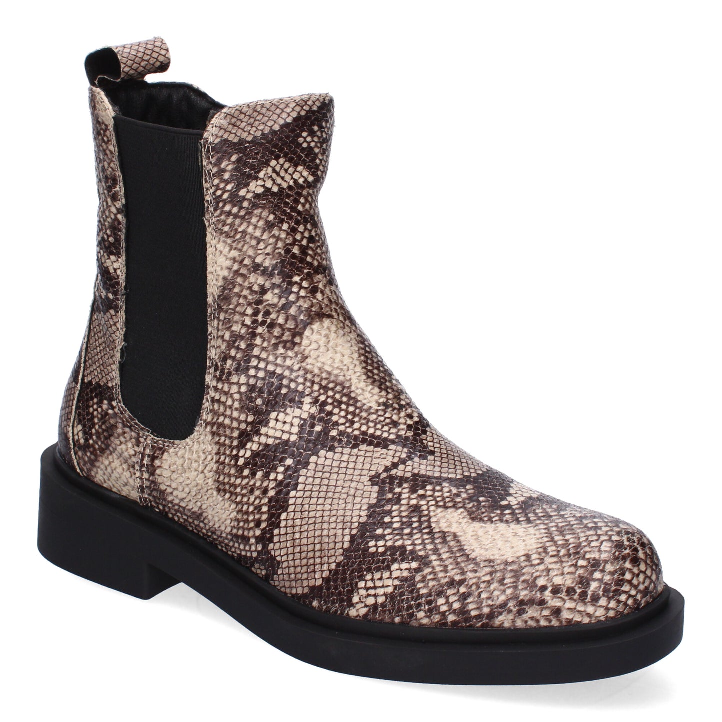 Botín chelsea estampado serpiente