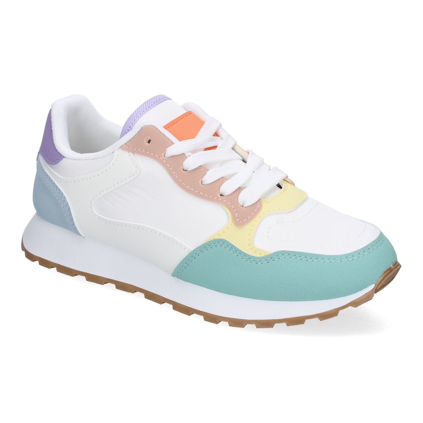 Zapatillas Deportivas Casual Multicolor de Mujer con Cordones