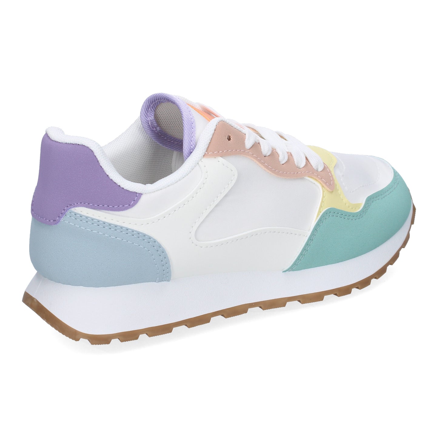 Zapatillas Deportivas Casual Multicolor de Mujer con Cordones