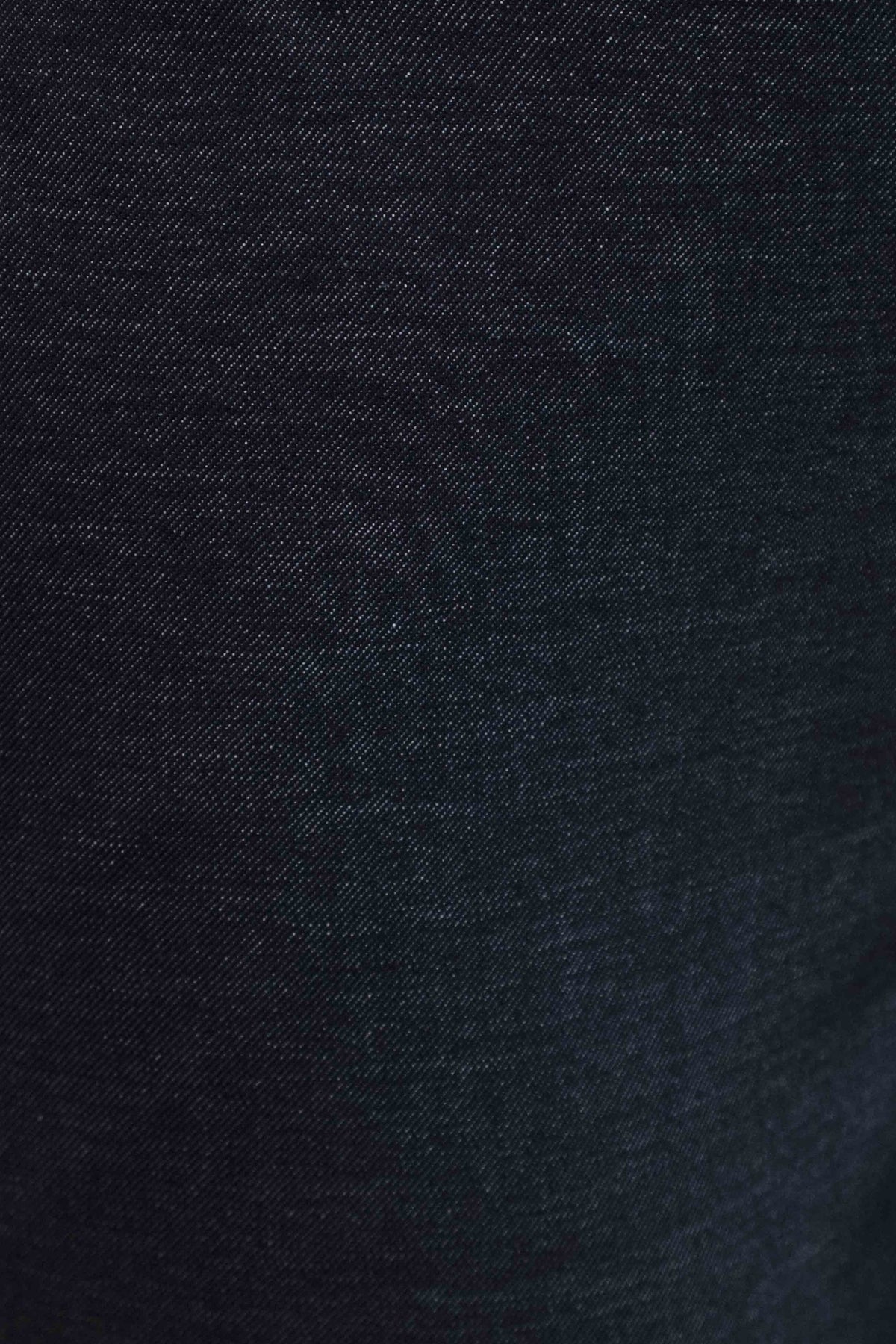 Chaleco cruzado de efecto denim con cuello redondo y botones para mujer