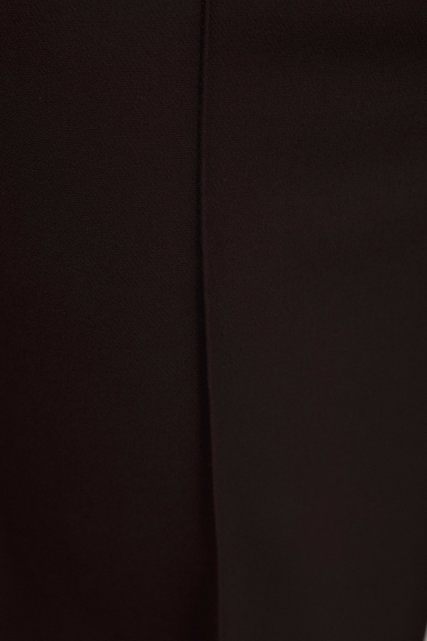 Pantalón fluido de corte ancho y tiro alto con cremallera lateral oculta