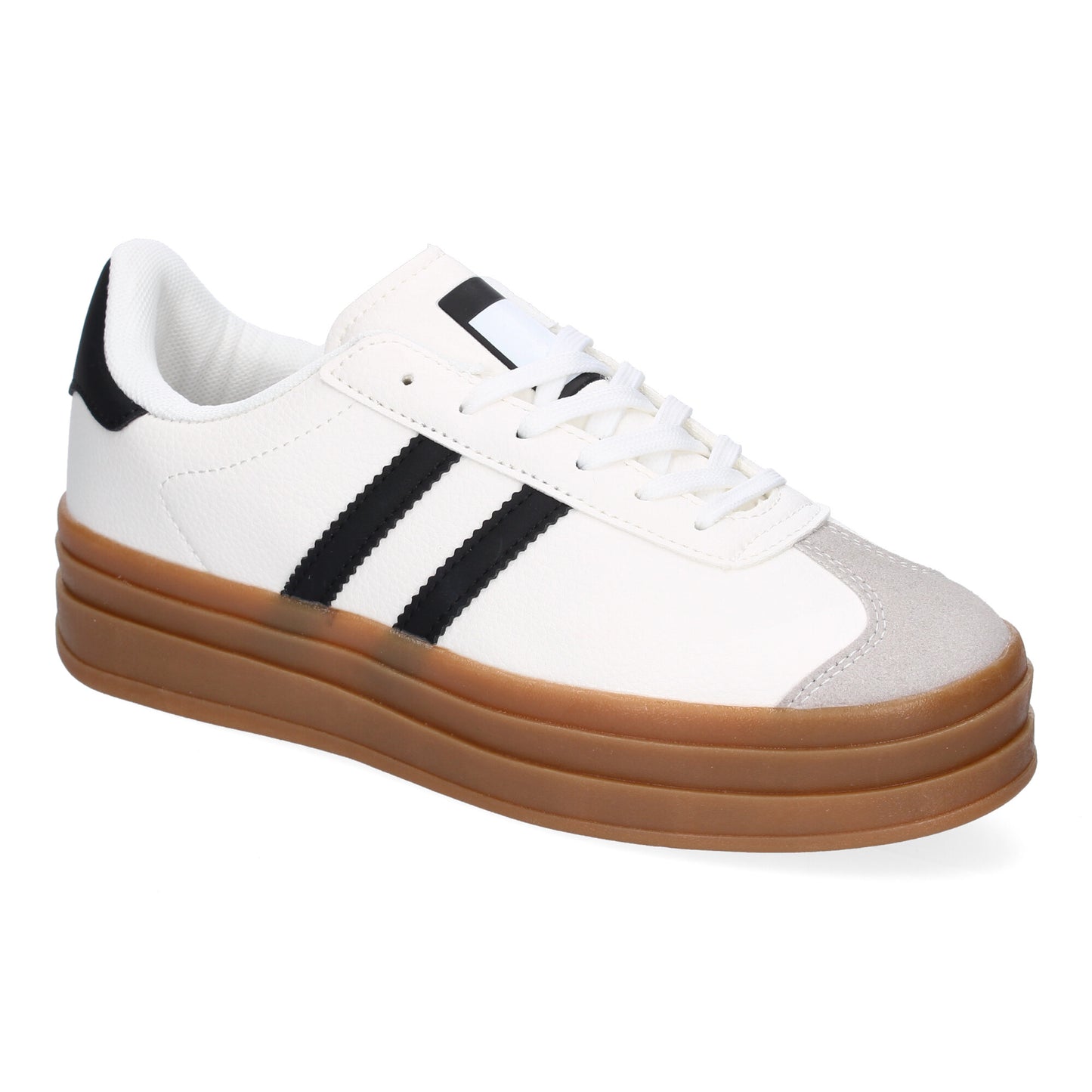 Zapatilla Deportiva Elegante Blanca con Doble Suela
