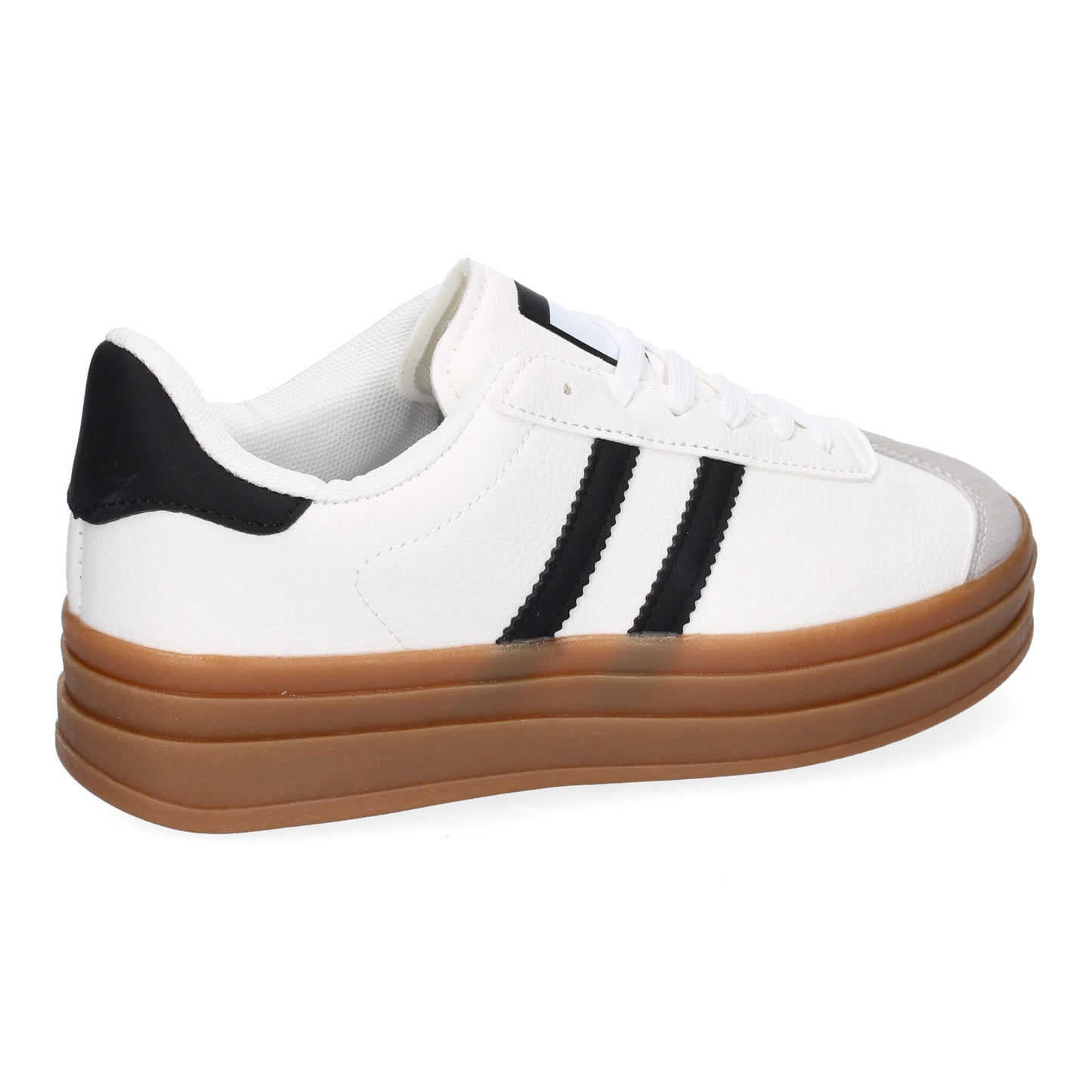 Zapatilla Deportiva Elegante Blanca con Doble Suela