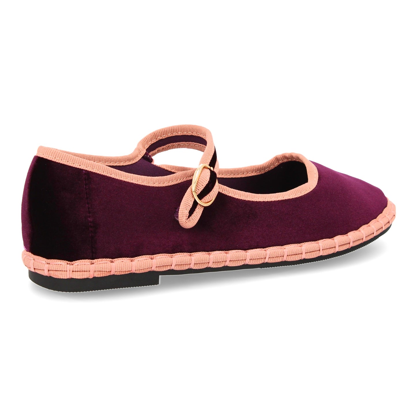 Bailarina Nude con Hebilla y Suela Flexible