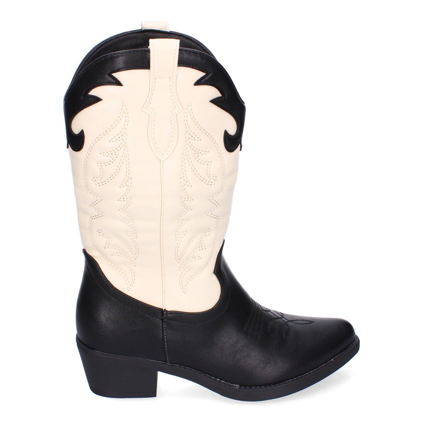 Botas cowboy negras con bordados