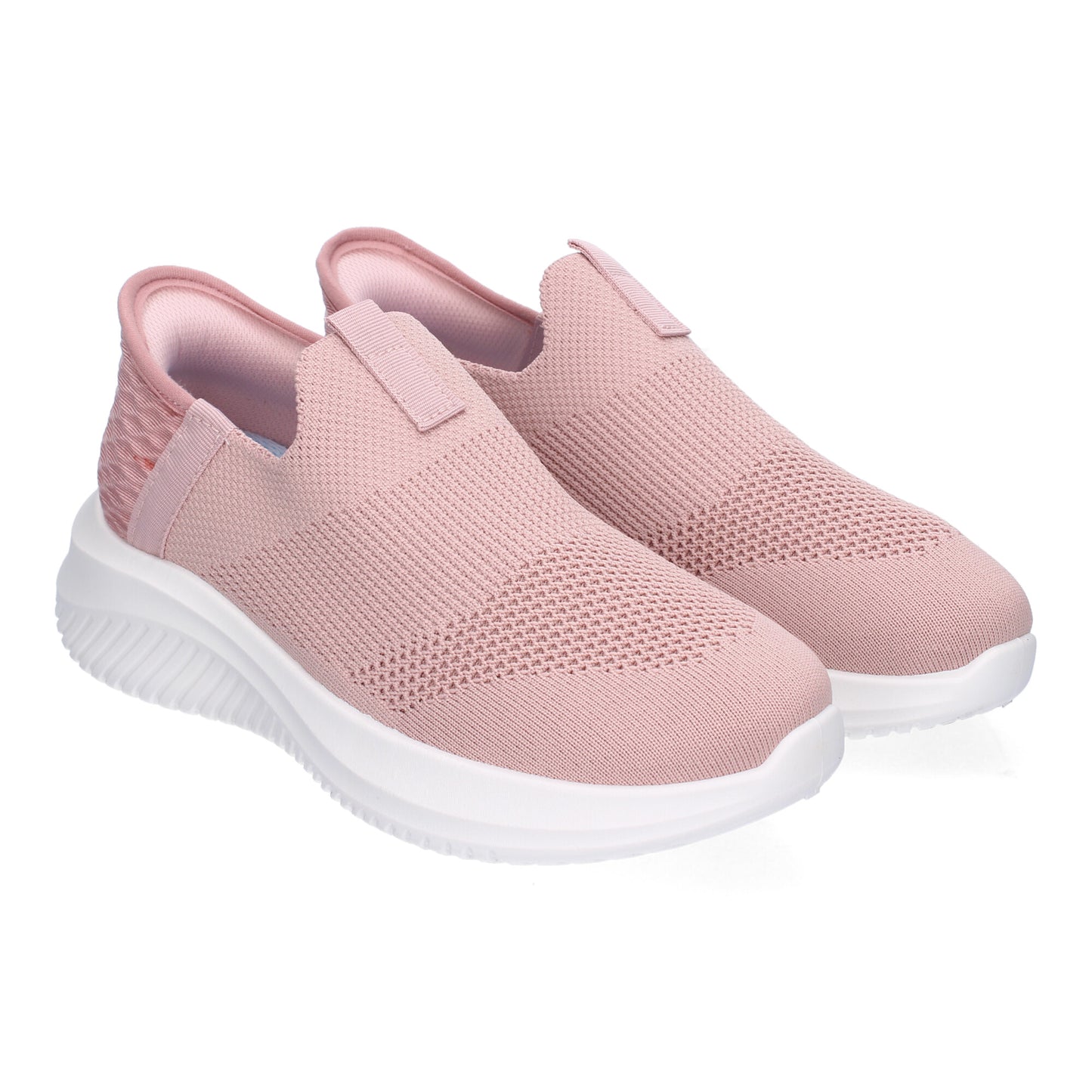 Zapatillas deportivas rosas perforadas