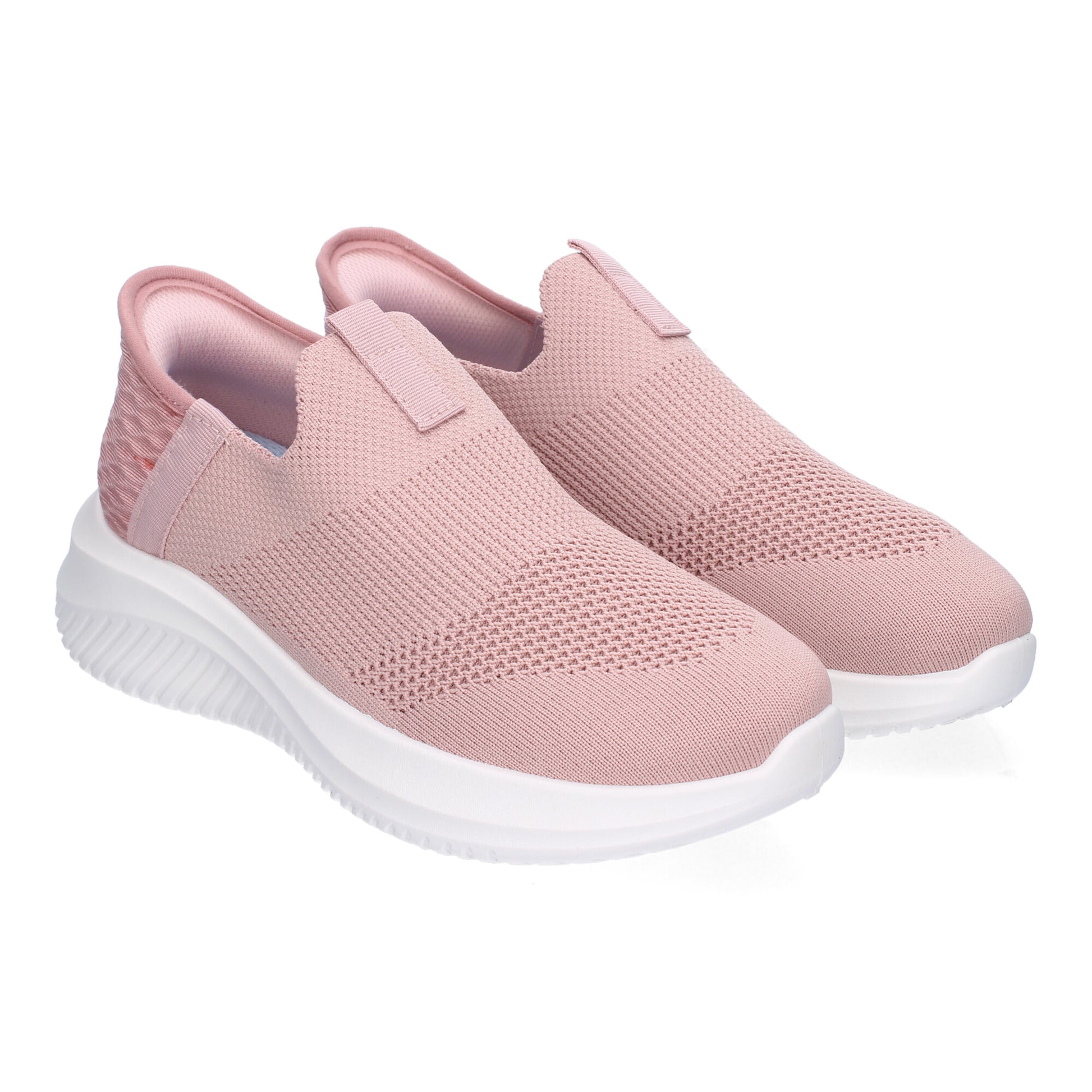Zapatillas deportivas rosas perforadas