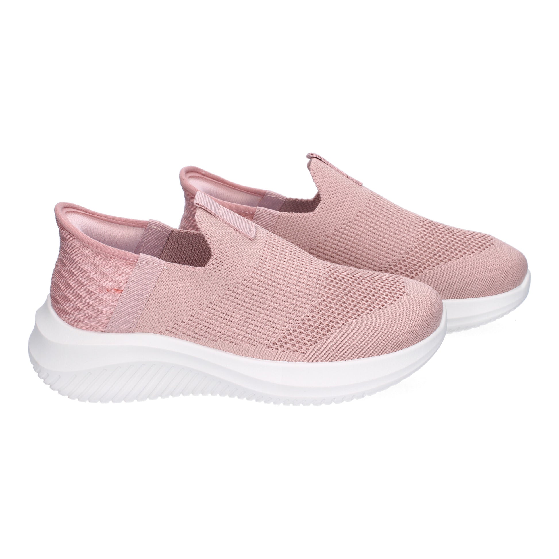 Zapatillas deportivas rosas perforadas