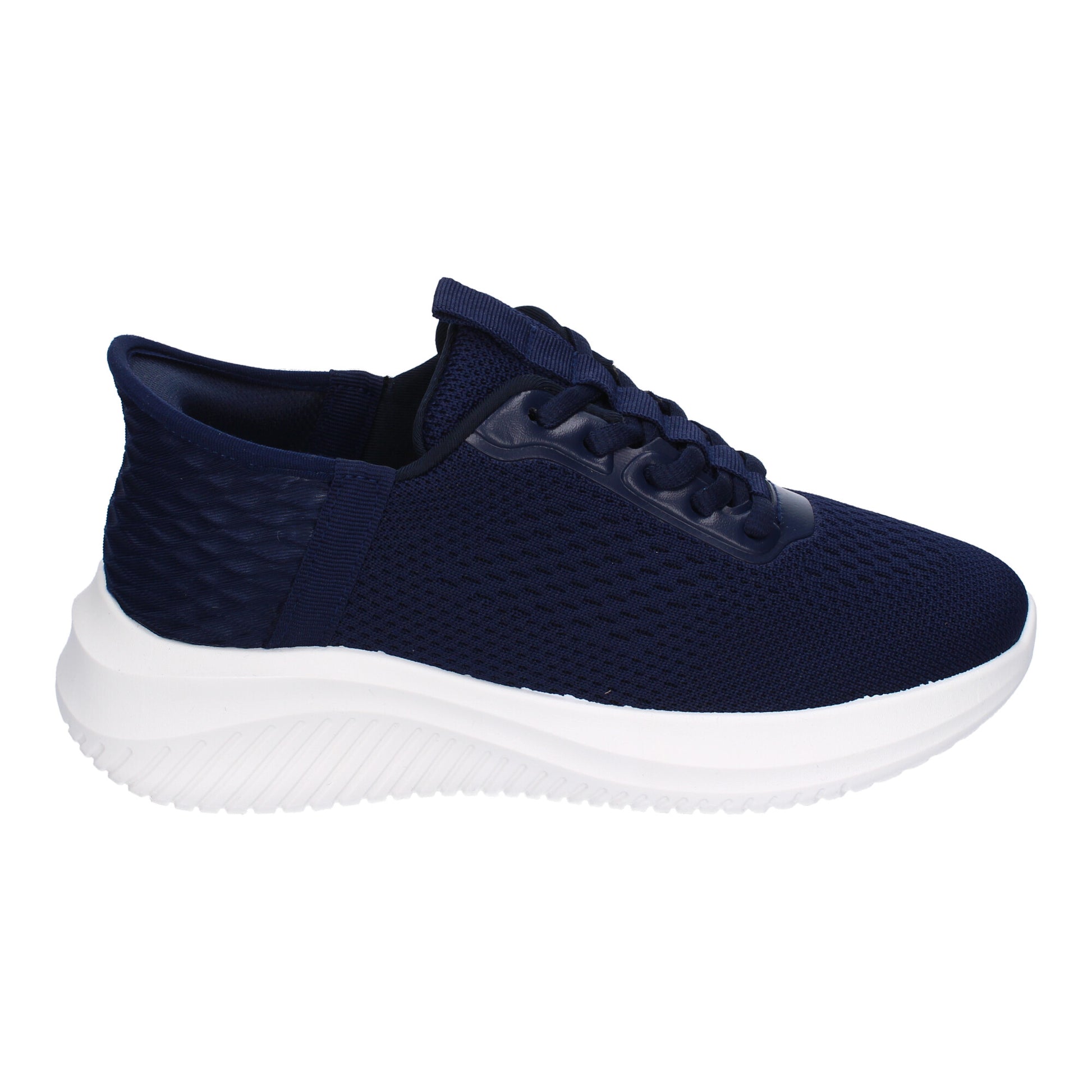 Zapatillas deportivas azules con cordones