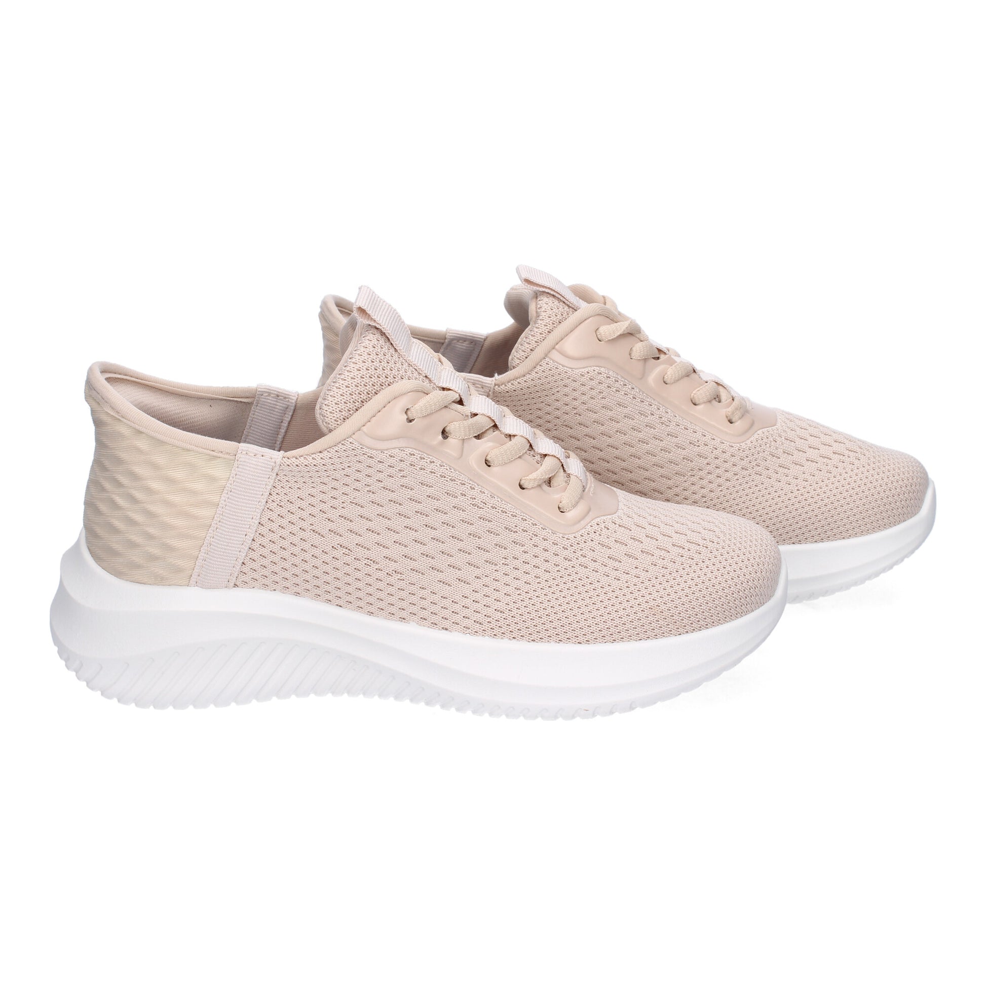 Zapatillas deportivas kaki con cordones