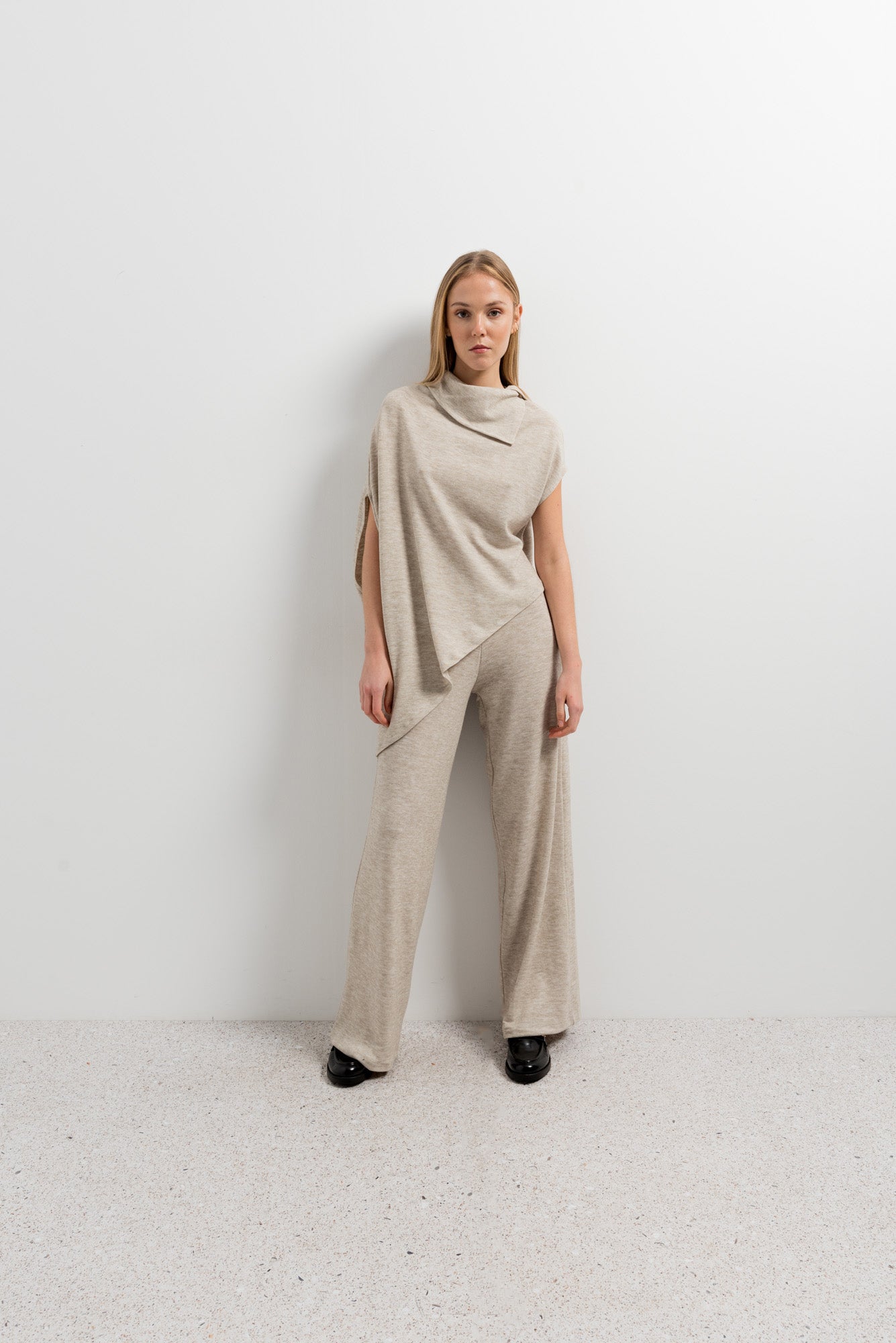 Jersey holgado efecto capa