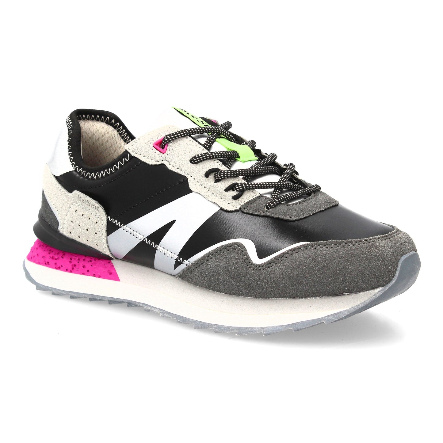 Zapatilla Urbana Negra - Suela Efecto Salpicado