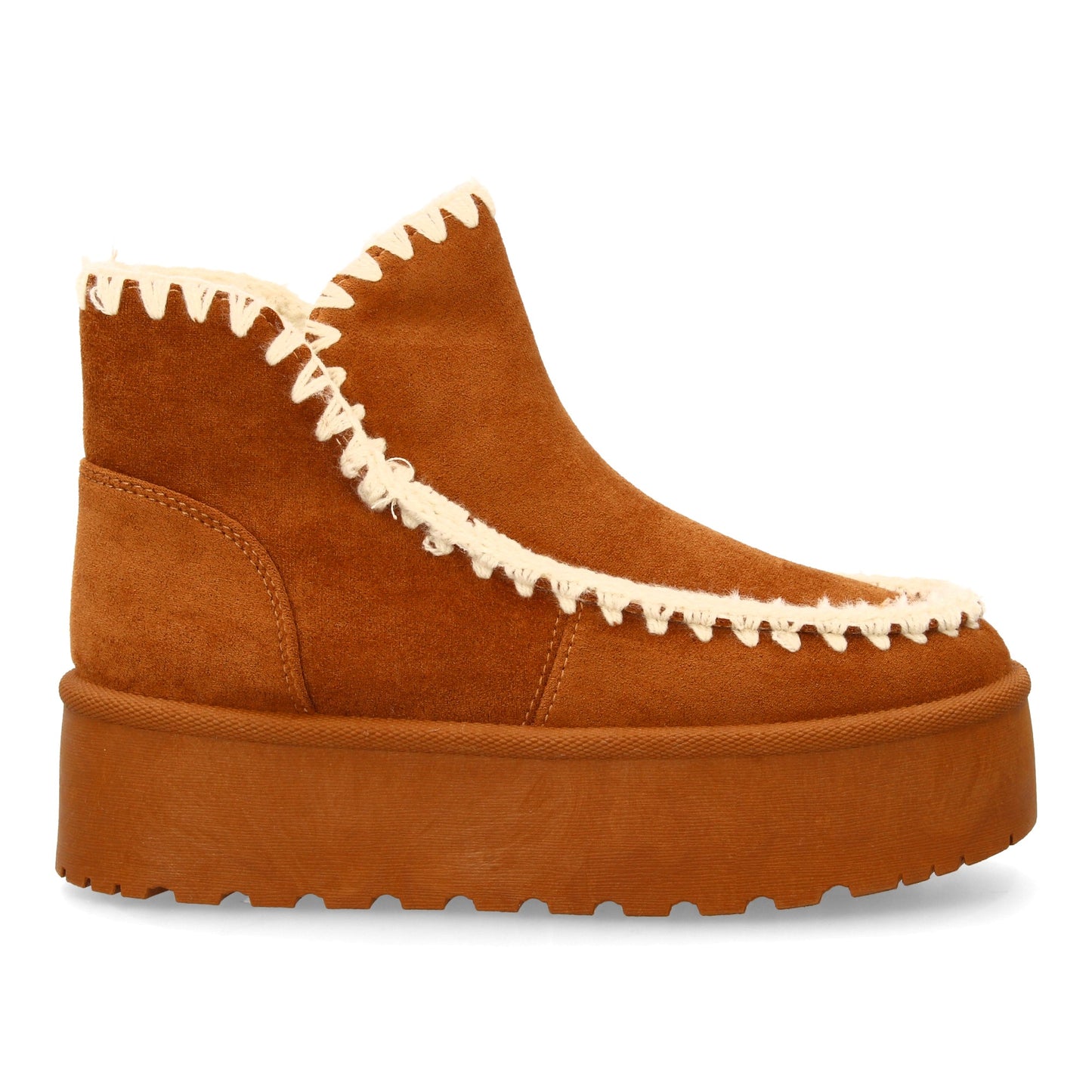 Botín Australiano de Plataforma LT33-46 Camel para Mujer