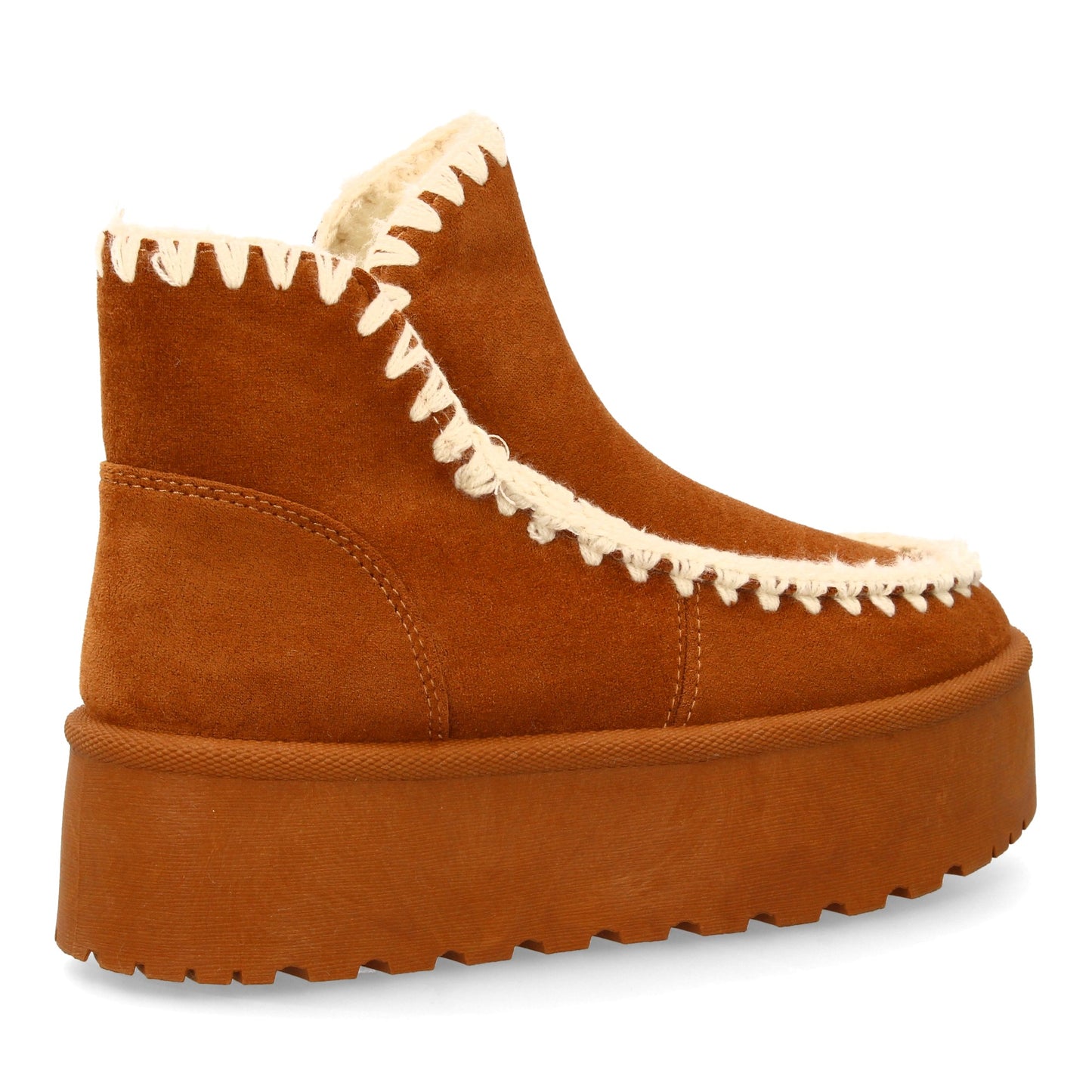 Botín Australiano de Plataforma LT33-46 Camel para Mujer