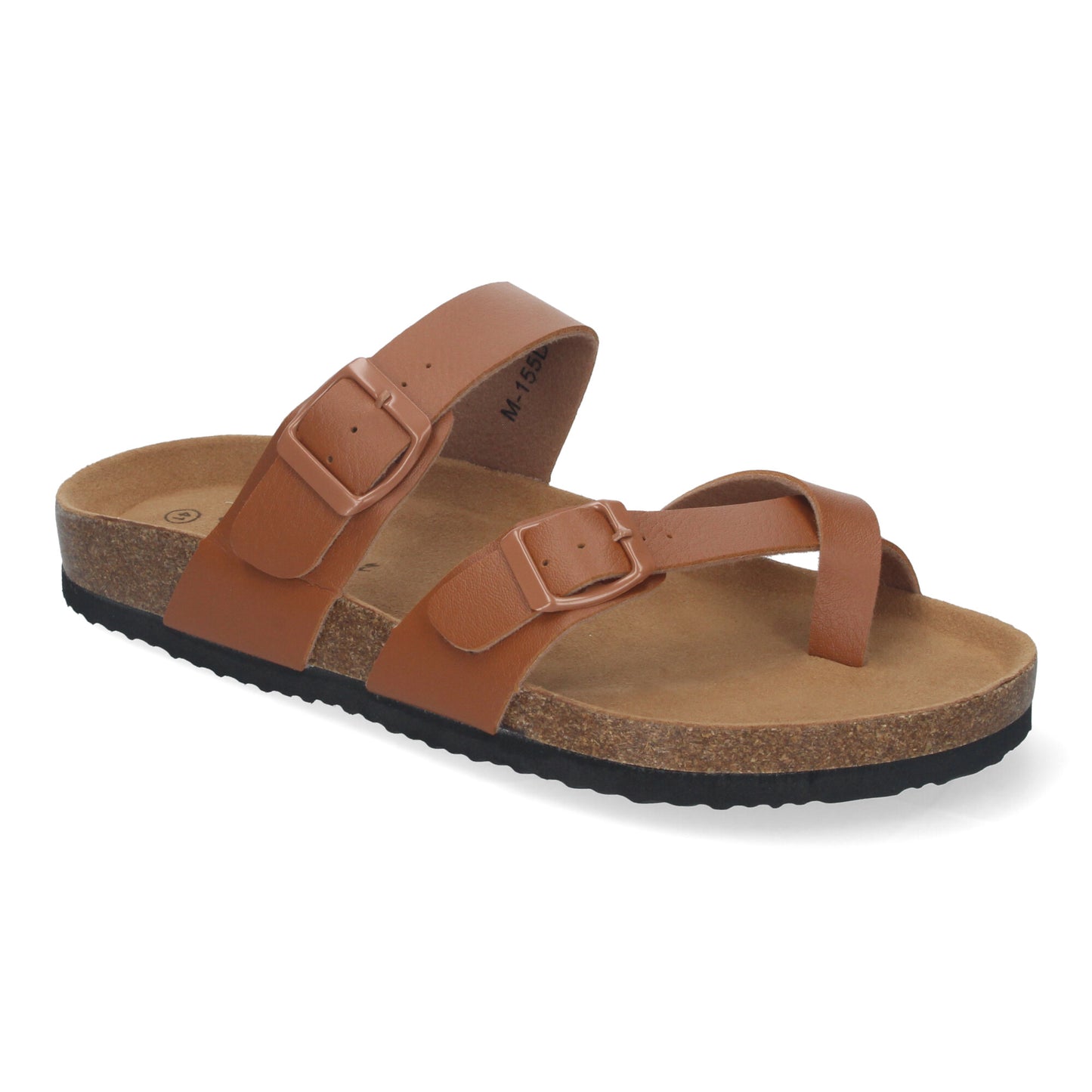 Sandalia de Hombre Tipo Esclava Cómodas con Piso de Bio y Planta Anatómica y Hebilla como Detalle Ideales para Primavera-Verano