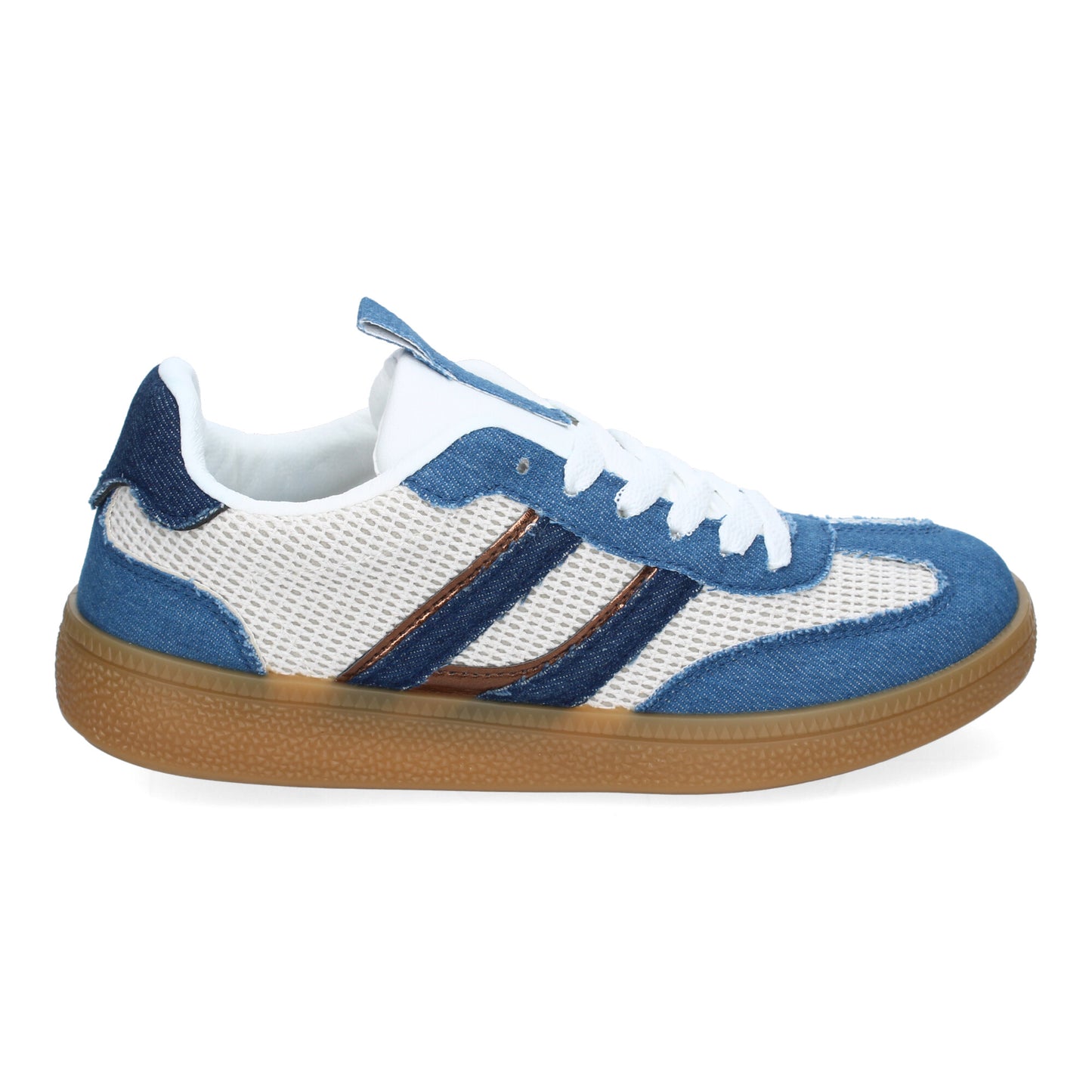 Zapatillas Deportivas Casuales Mujer Azules Cómodas y Versátiles