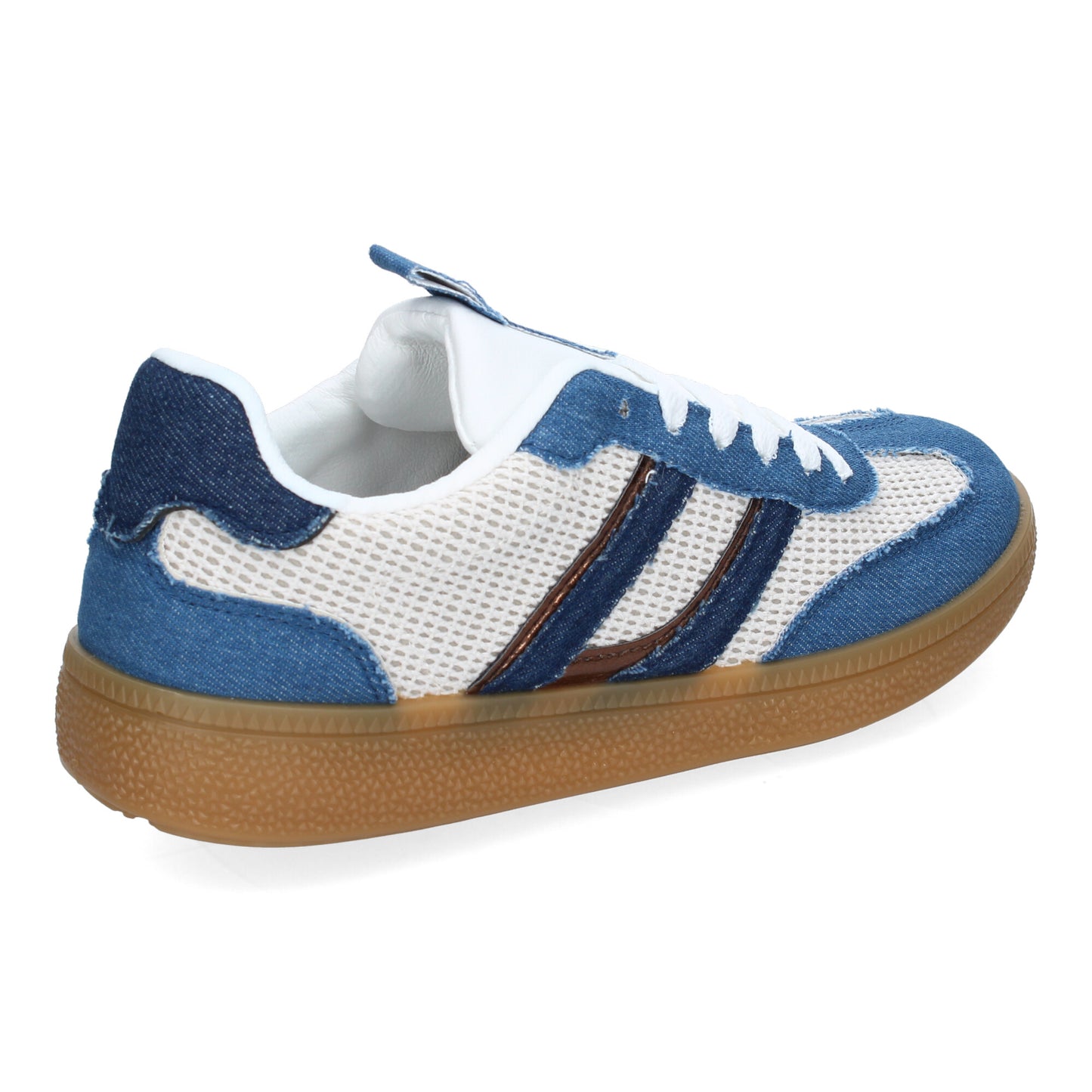 Zapatillas Deportivas Casuales Mujer Azules Cómodas y Versátiles
