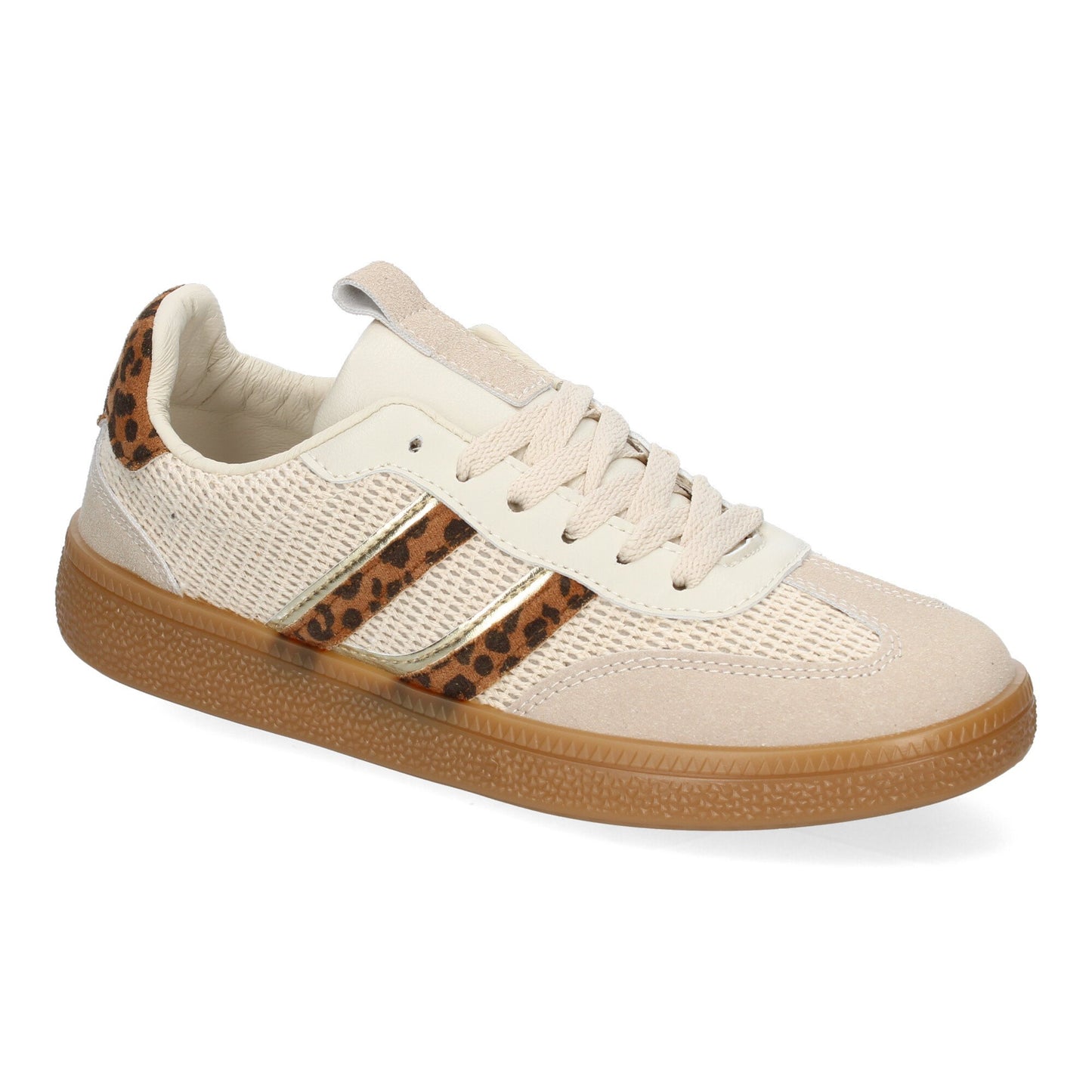 Zapatillas Deportivas Casuales Mujer Estampado Leopardo Versátiles