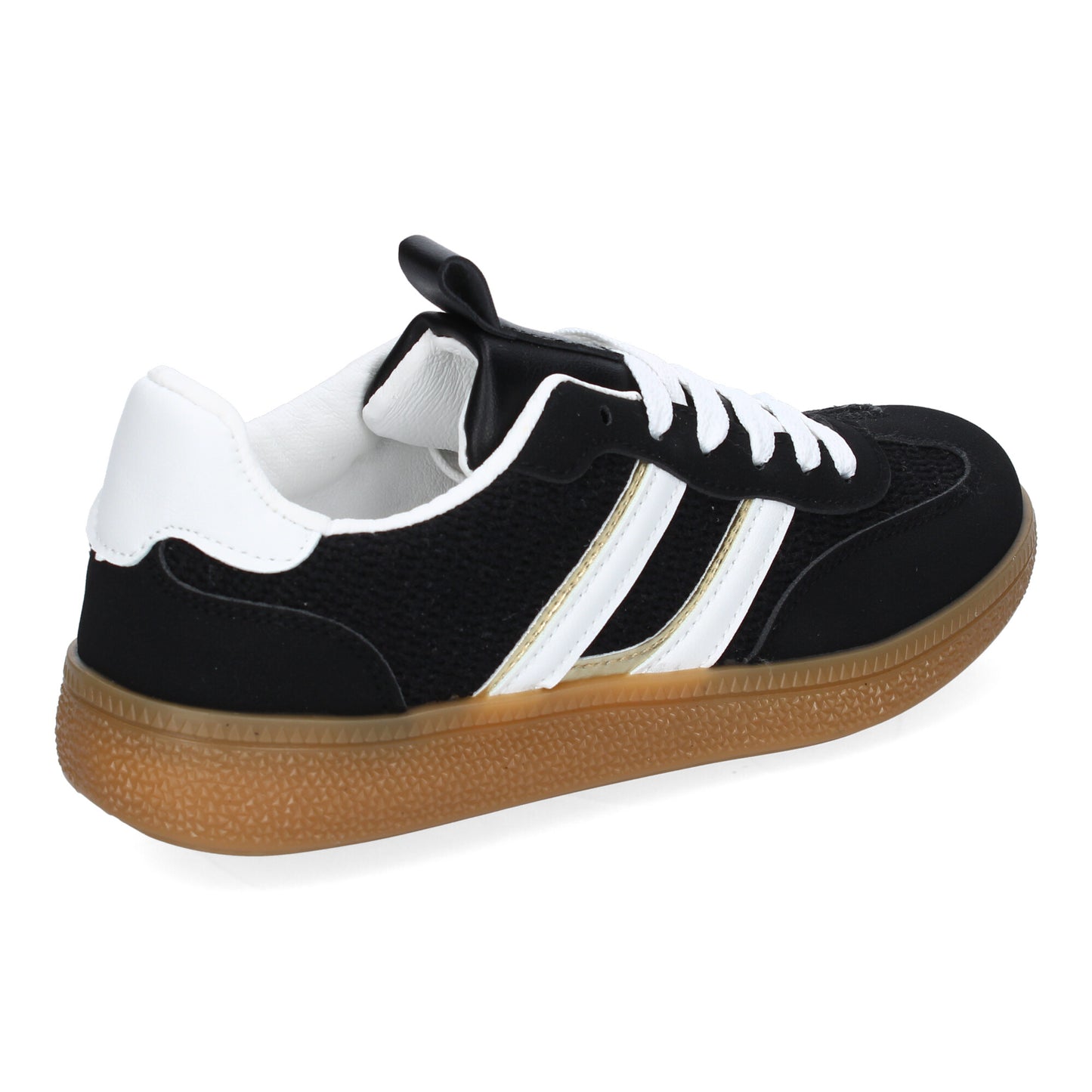 Zapatillas Deportivas Casuales Mujer Negras Cómodas y Versátiles