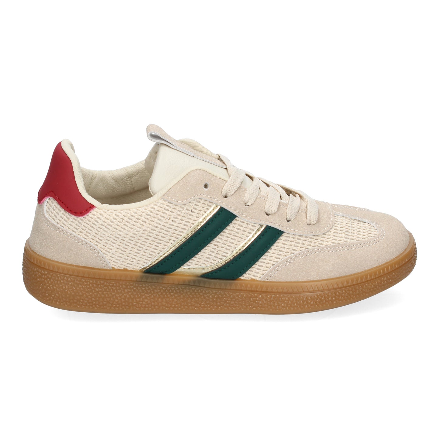 Zapatillas Deportivas Casuales Mujer Rojas Cómodas y Versátiles