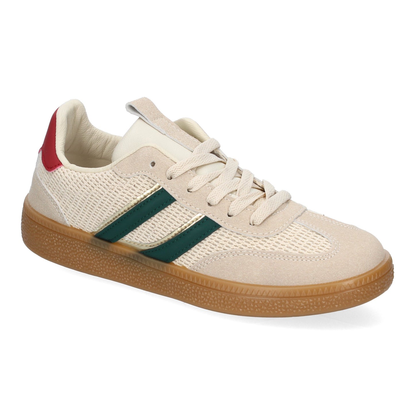 Zapatillas Deportivas Casuales Mujer Rojas Cómodas y Versátiles