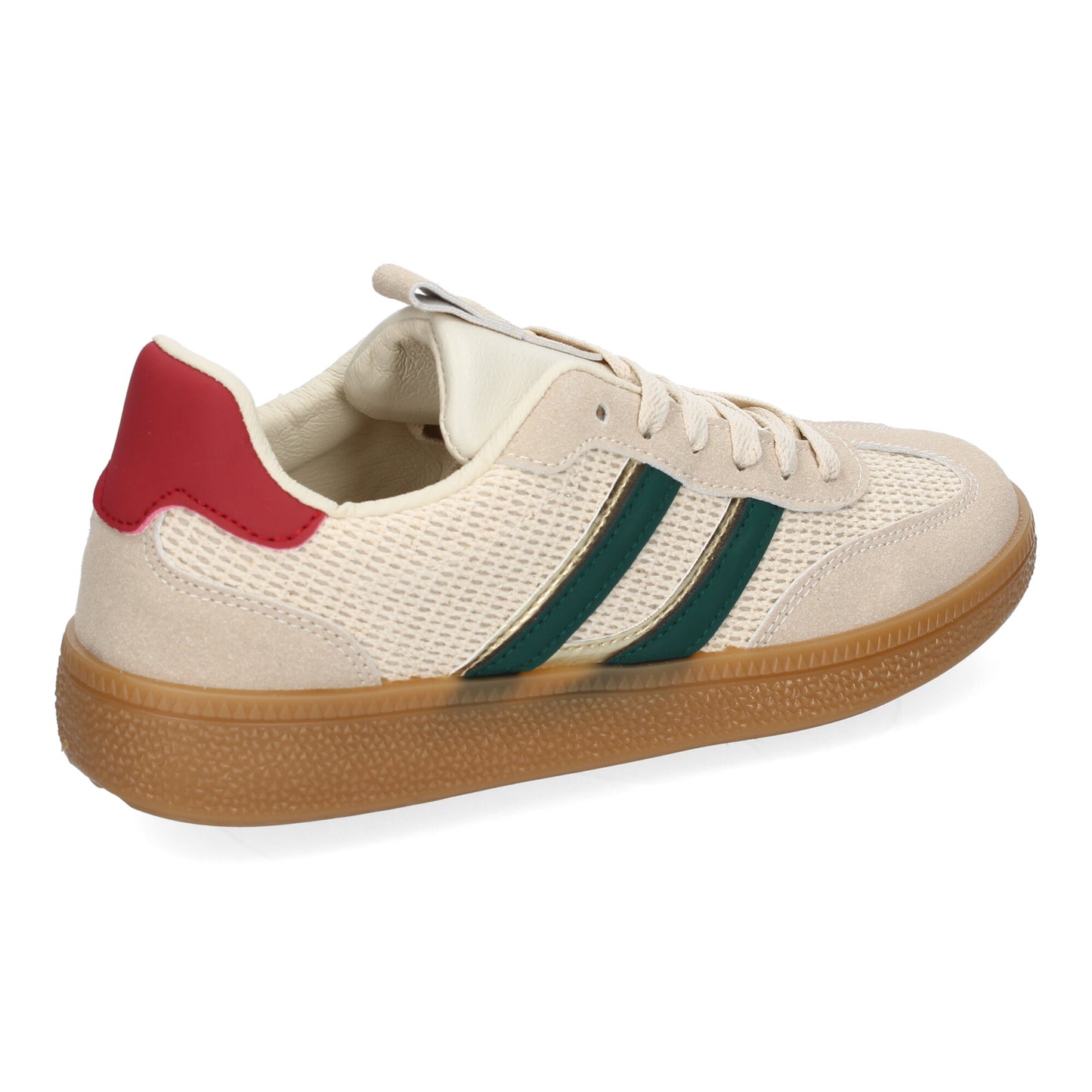 Zapatillas Deportivas Casuales Mujer Rojas Cómodas y Versátiles