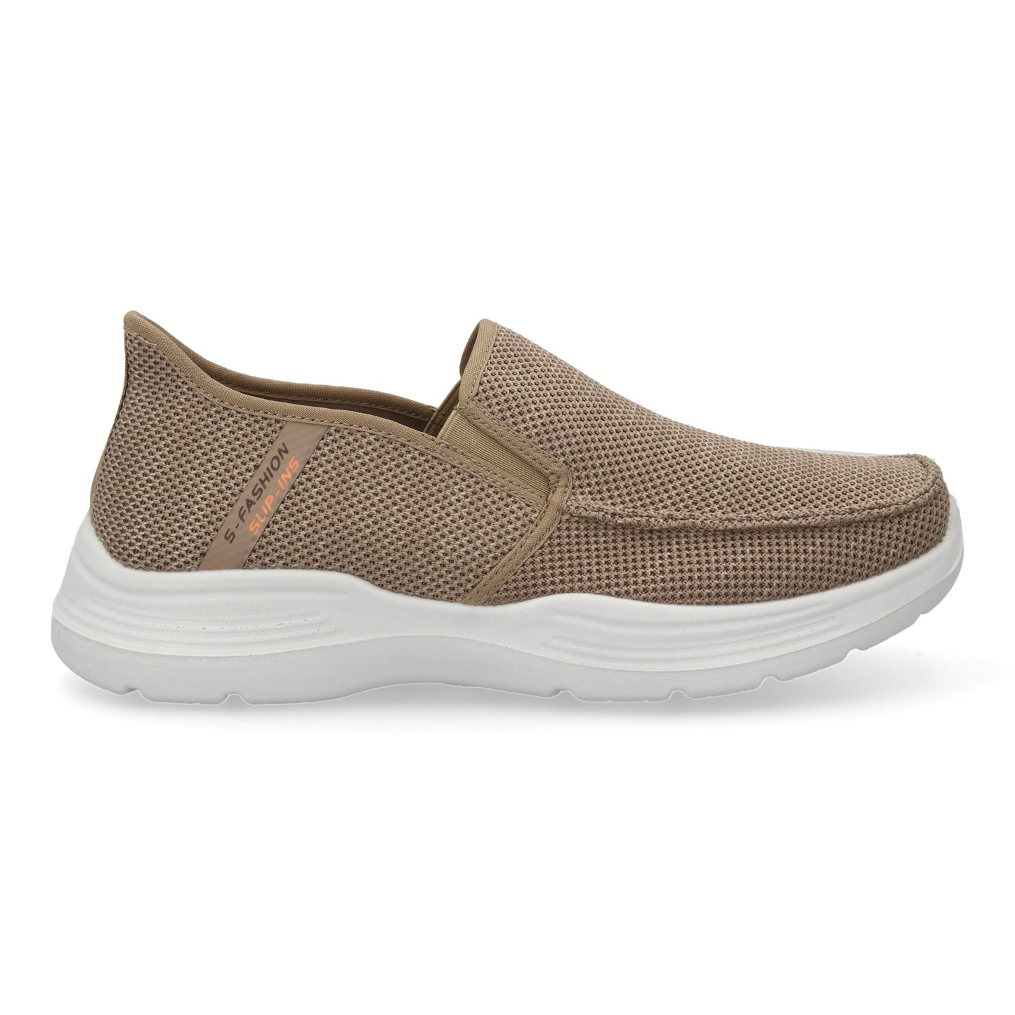 Zapatillas Deportivas para Hombre Verdes Ligeras con Cierre Elástico