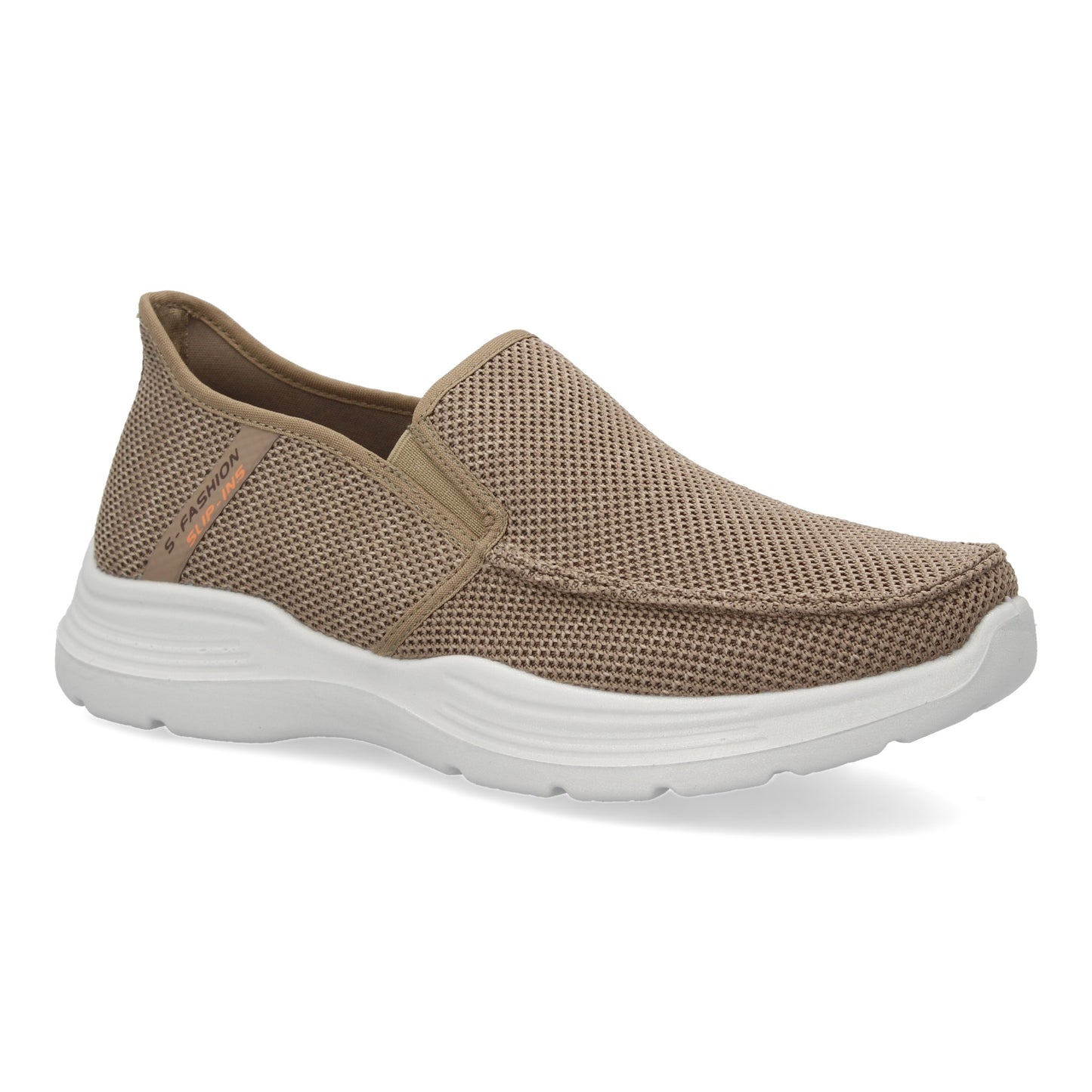 Zapatillas Deportivas para Hombre Verdes Ligeras con Cierre Elástico