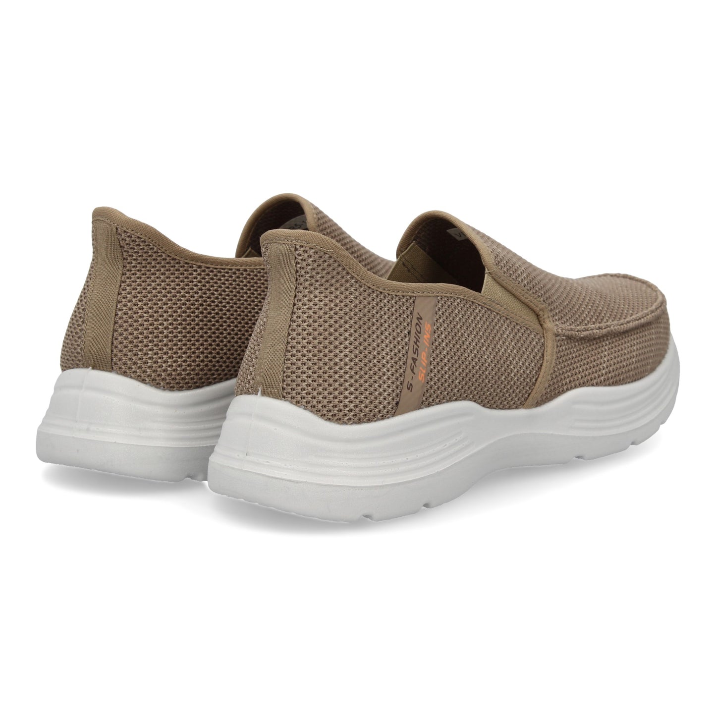 Zapatillas Deportivas para Hombre Verdes Ligeras con Cierre Elástico