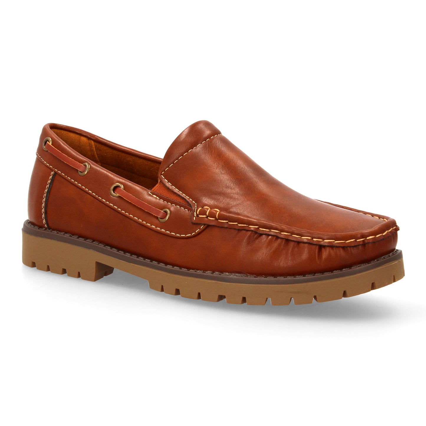 Zapatos Náuticos de Hombre Cuero Clásico - Suela Dentada
