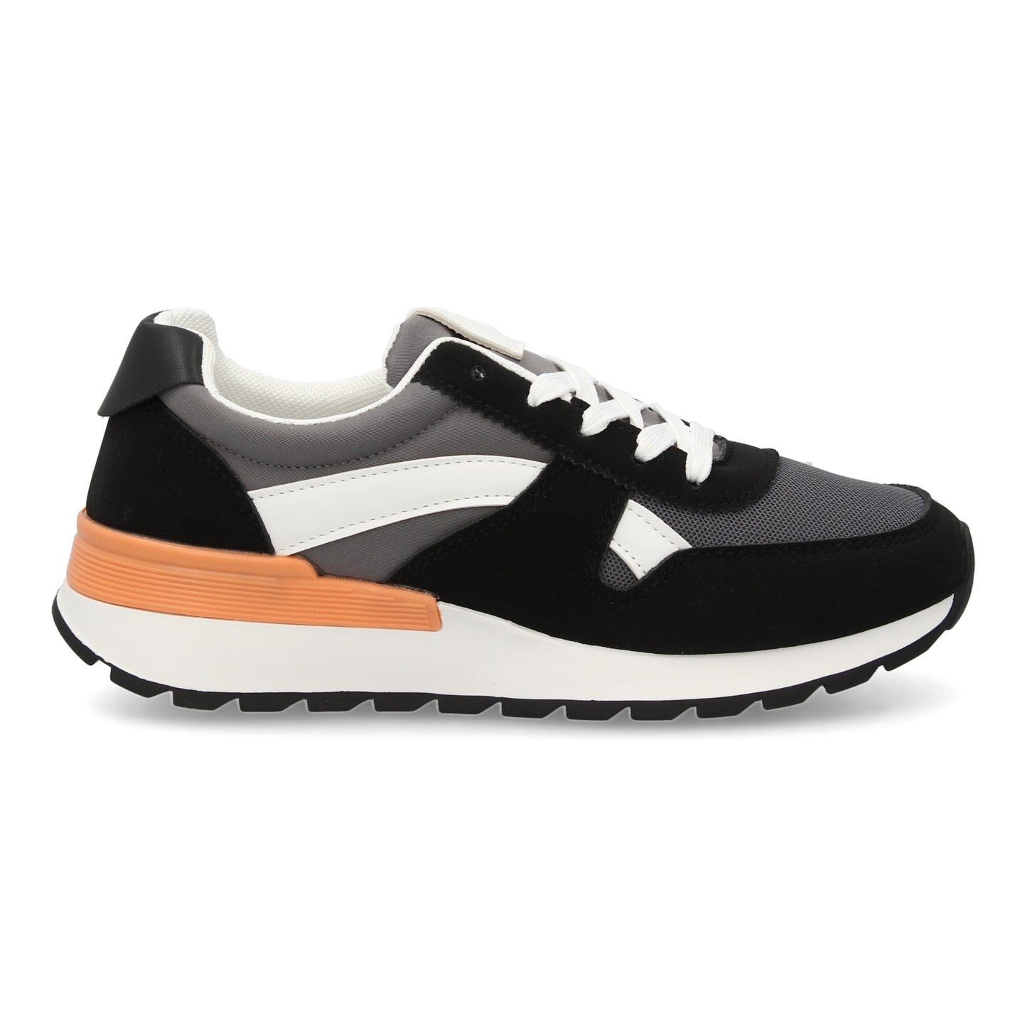 Zapatilla Sneaker  - Negro