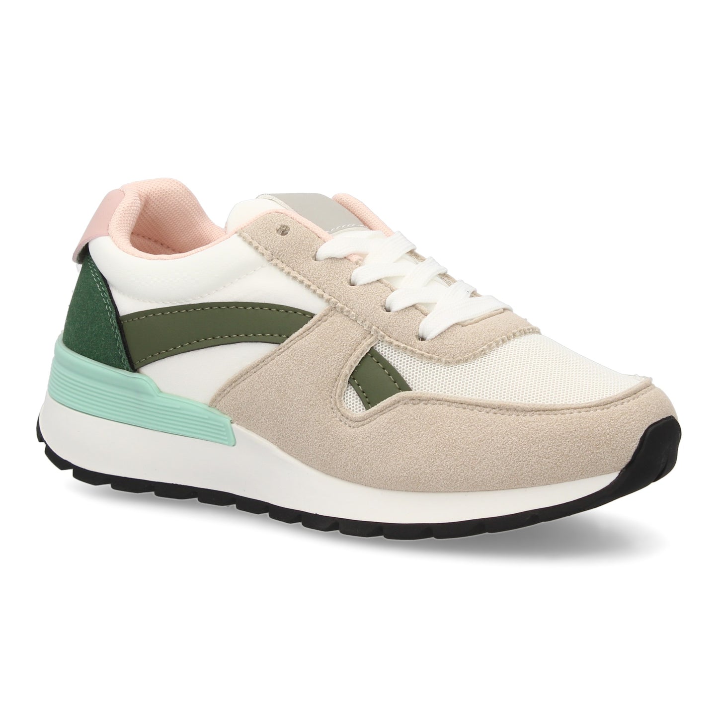Zapatilla Sneaker con  - Verde Caqui