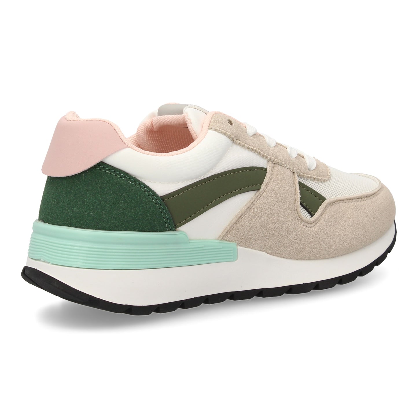 Zapatilla Sneaker con  - Verde Caqui