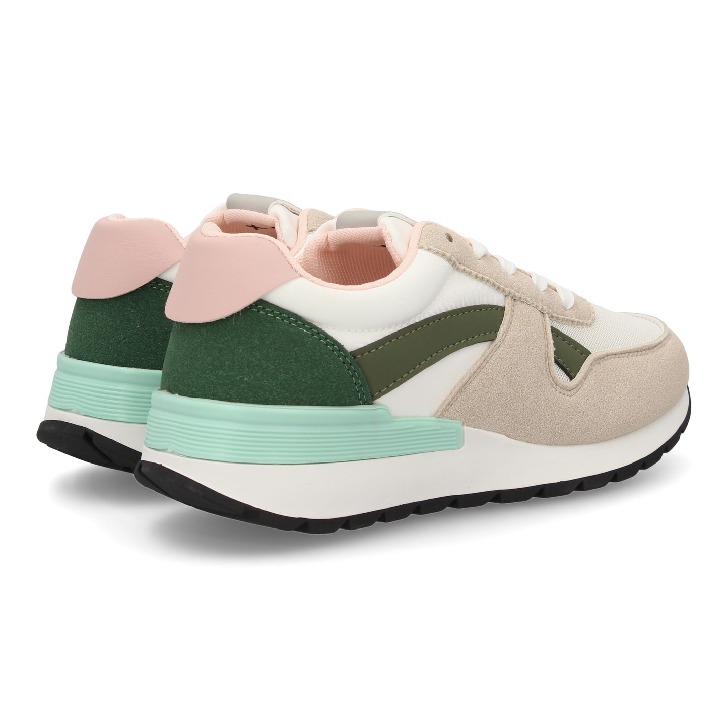 Zapatilla Sneaker con  - Verde Caqui