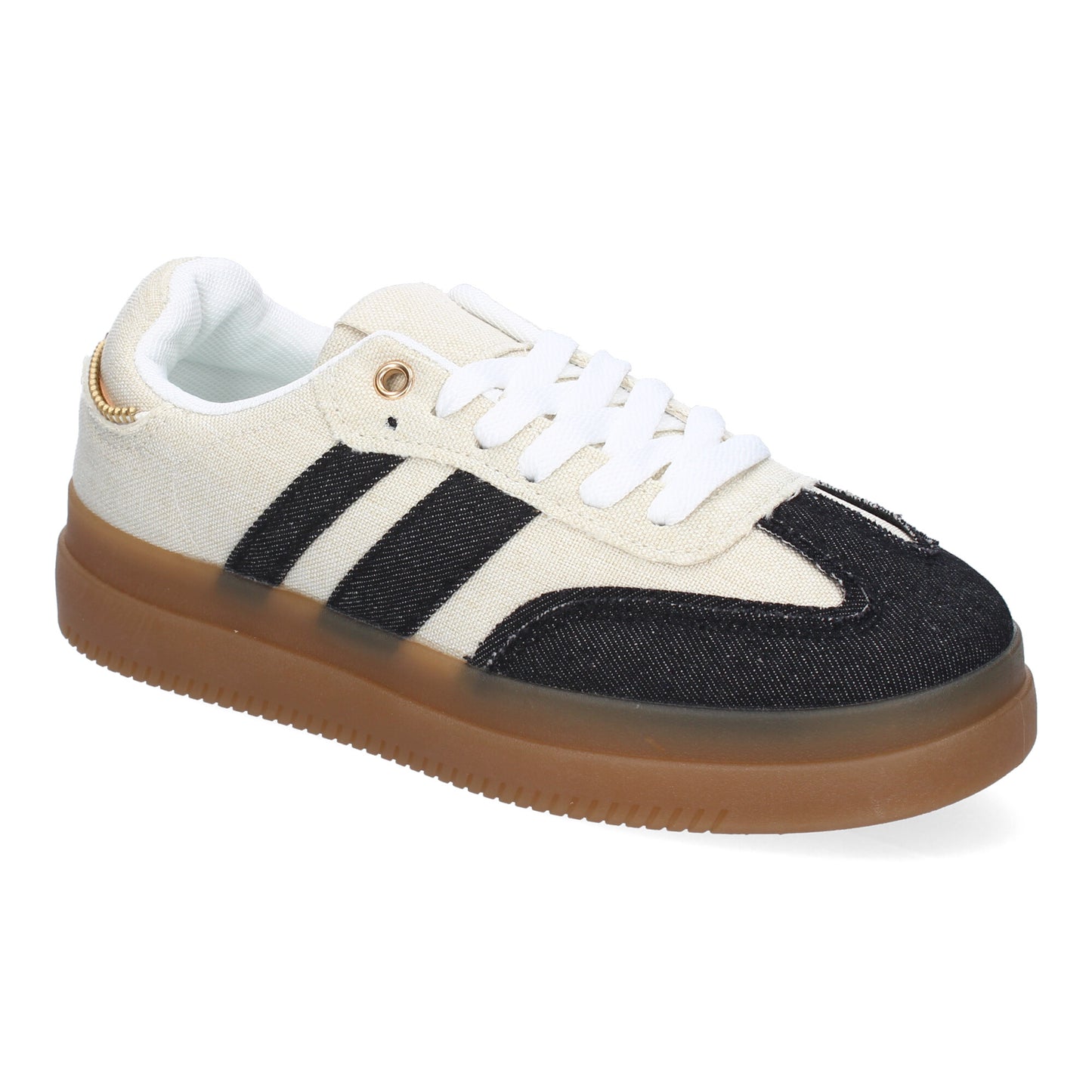 Zapatillas Casual de Mujer Cómodas y Elegantes Negras con Cremallera