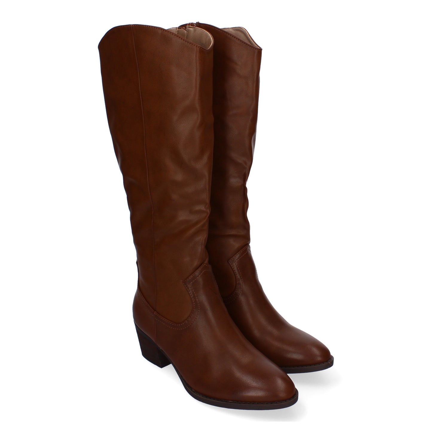 Botas kaki mujer tacón cómodo