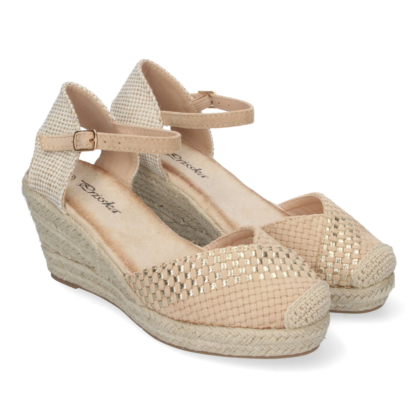 Sandalias de Yute Beige con Cuña: Perfectas para tus Looks Casuales