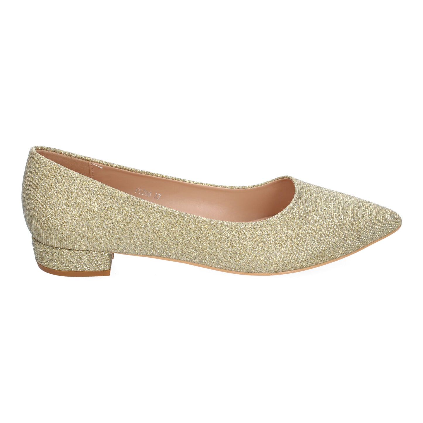 Bailarinas francesitas doradas (oro) con punta fina