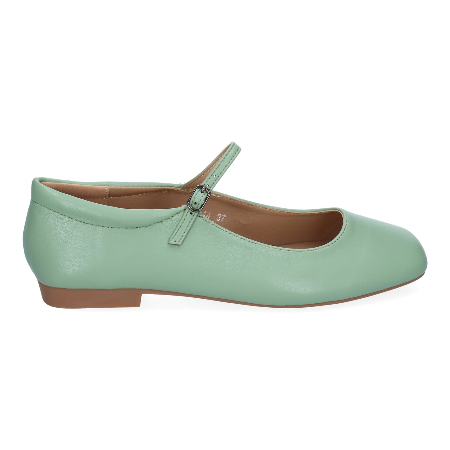 Zapato Plano Casual con Lazo - Verde