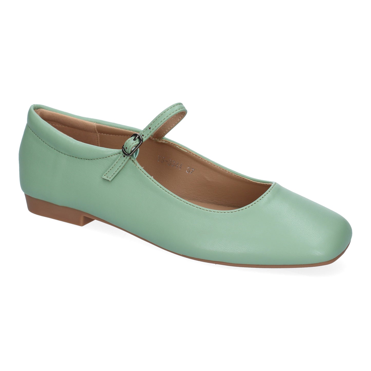 Zapato Plano Casual con Lazo - Verde
