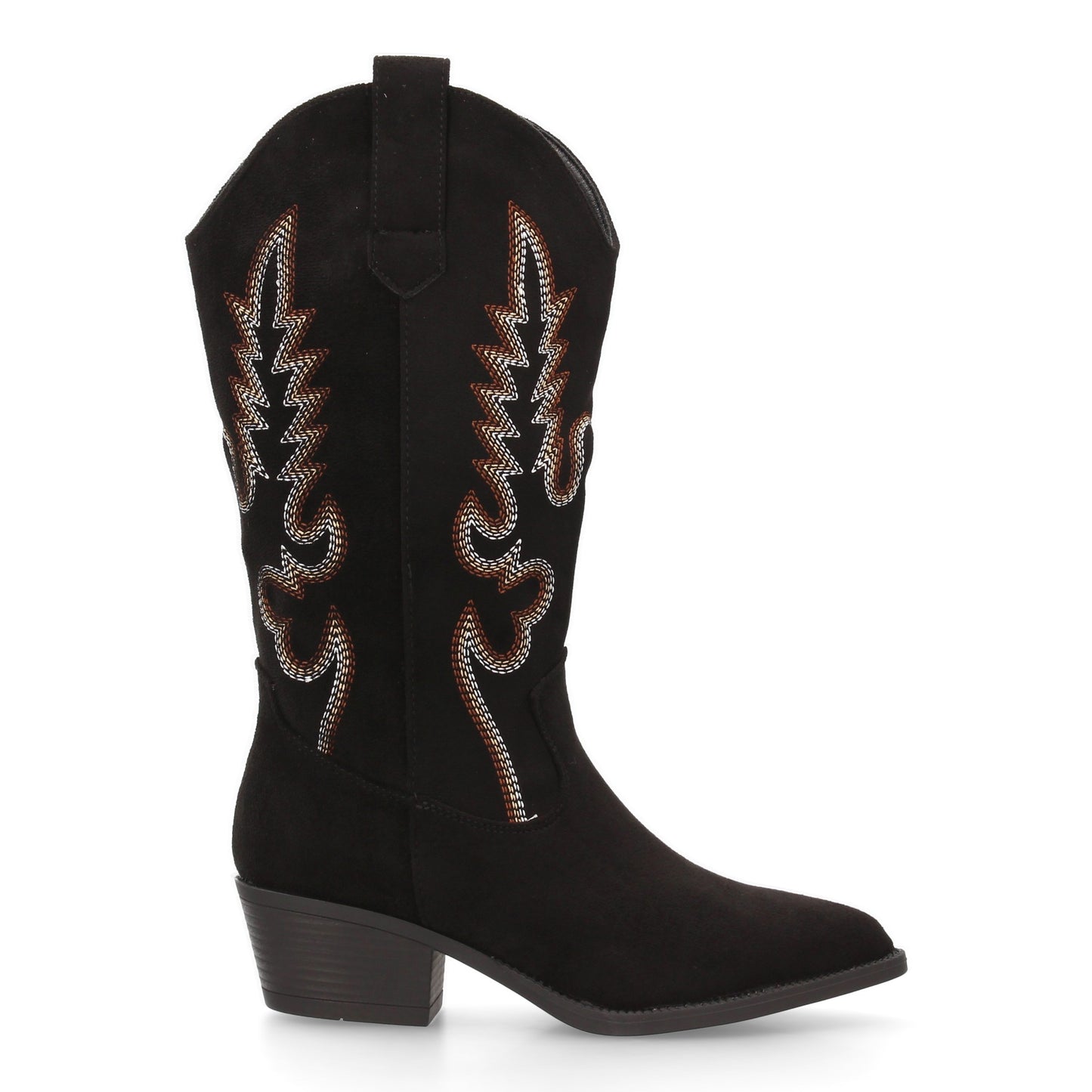 Bota Campera/Western de Caña Baja - Negro