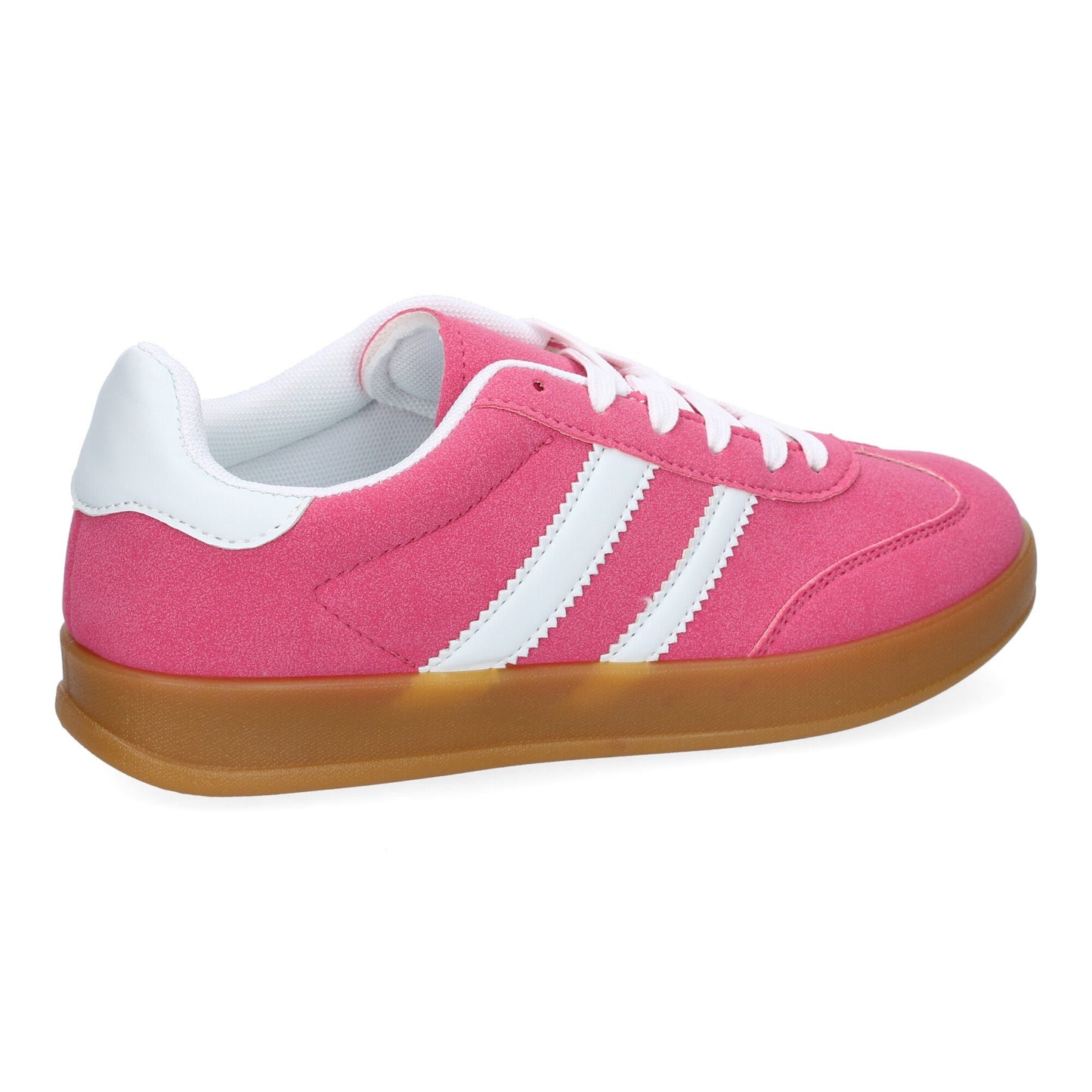 Zapatilla Sneaker Urbana Plana - Fucsia Vibrante