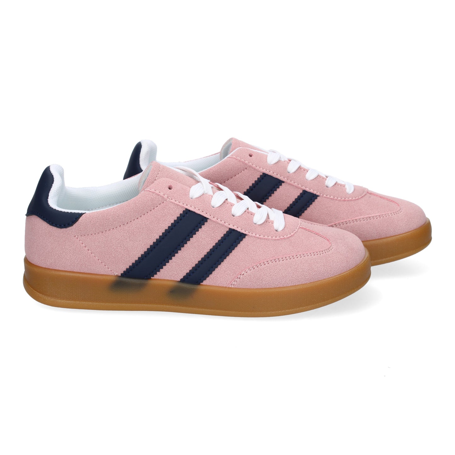 Zapatilla Sneaker Urbana Plana - Rosa Fucsia
