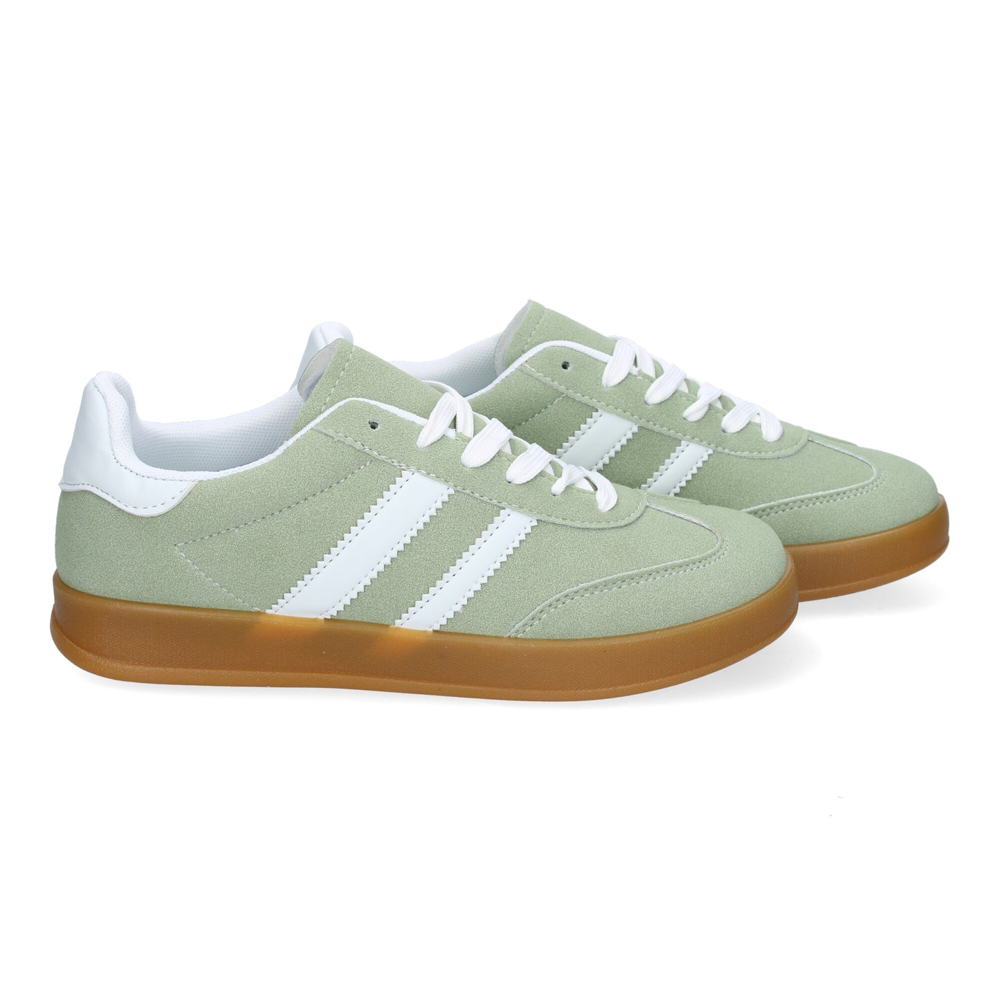 Zapatilla Sneaker de Malla Transpirable - Verde Kaki