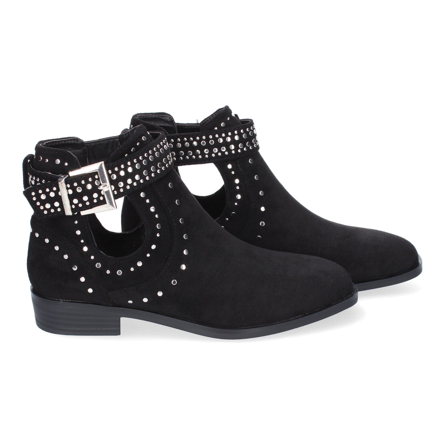 Botín de Montaña con Cierre de Cordones - Negro