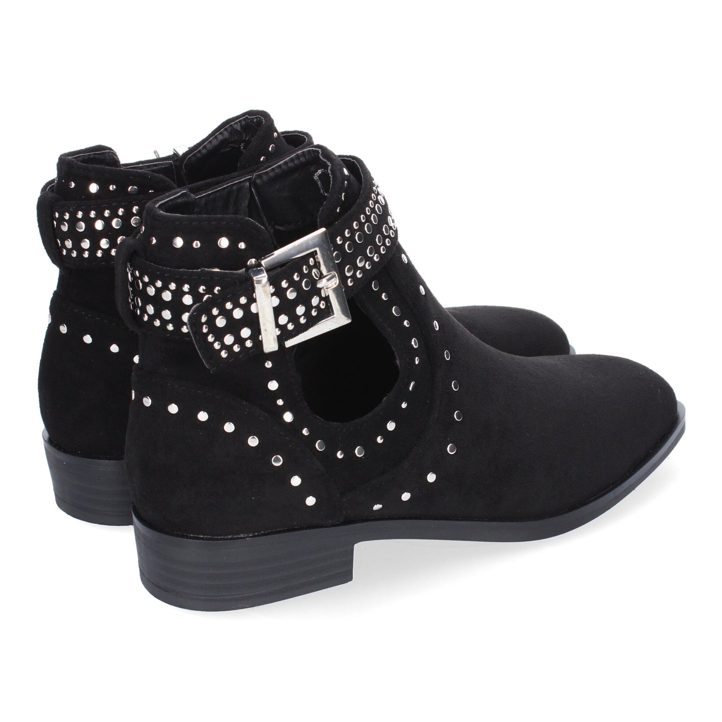 Botín de Montaña con Cierre de Cordones - Negro