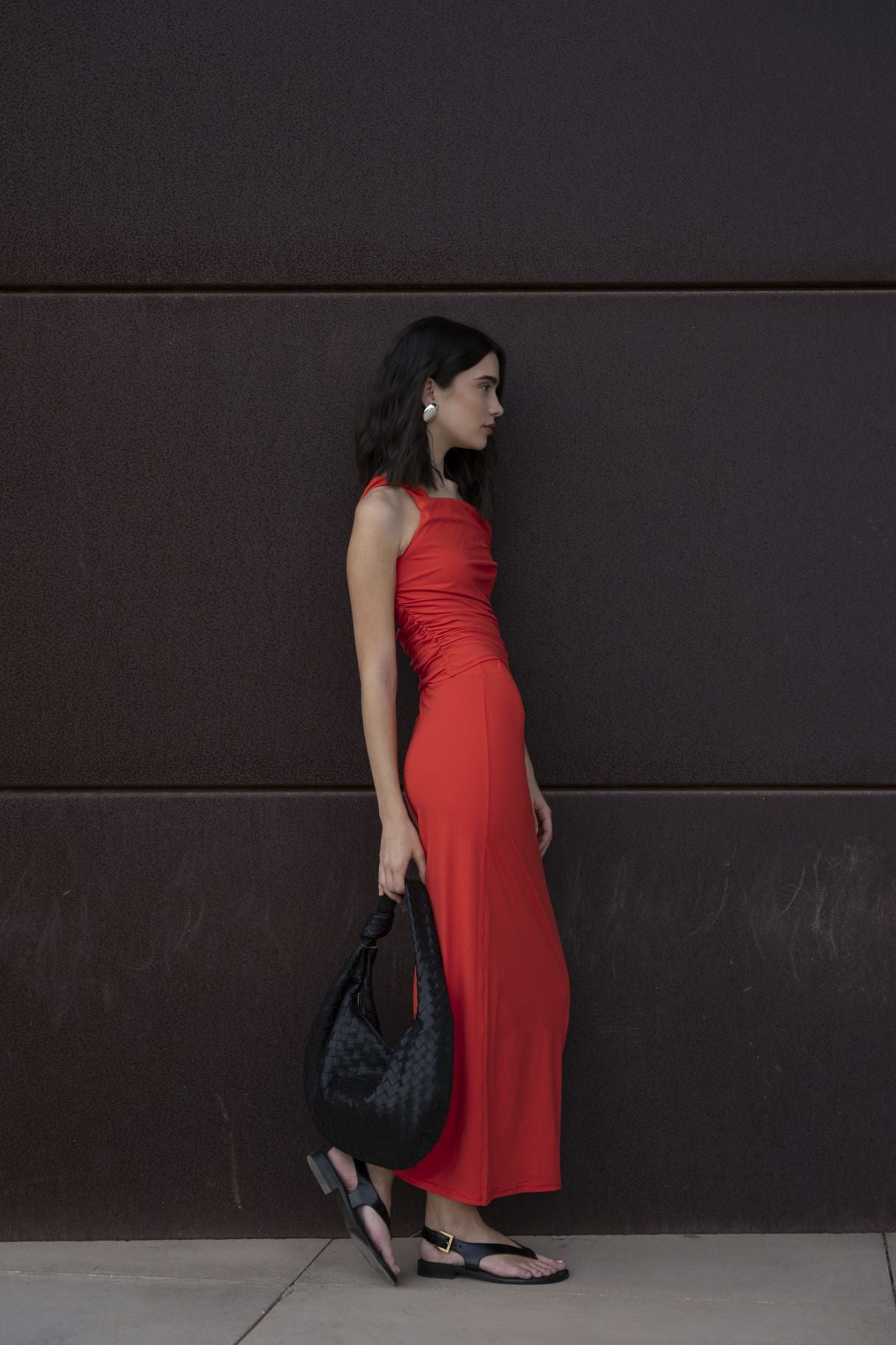 Falda midi poliamida elegante y cómoda de Emarola & Co