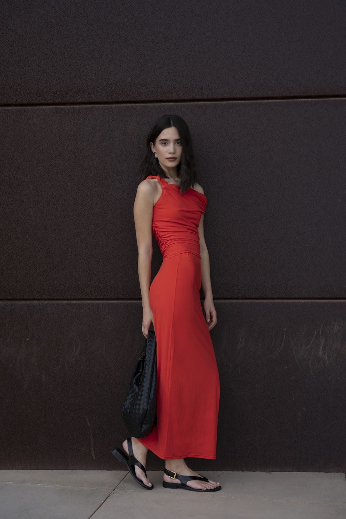 Falda midi poliamida elegante y cómoda de Emarola & Co