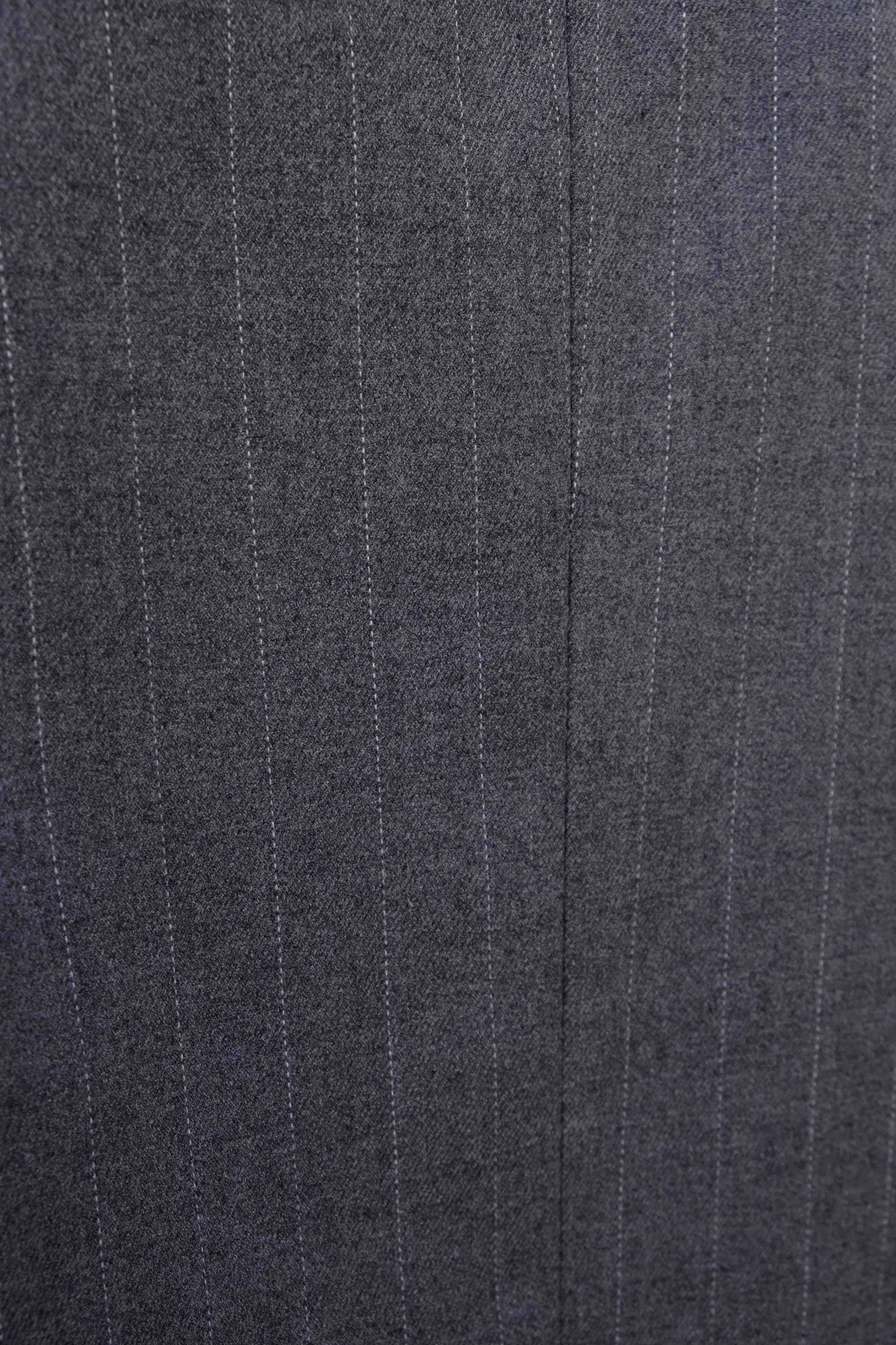 Americana blazer elegante de raya diplomática para mujer gris, chaqueta formal de sastre con solapa estructurada oficina casual elevado