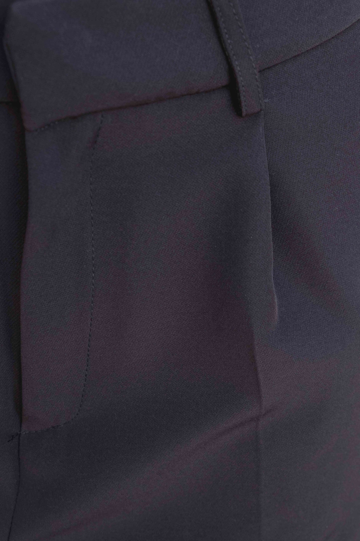 Pantalón de pliegues elegante de sastre para mujer, pantalón negro de pinzas tiro alto pierna ancha formal oficina o diario chic